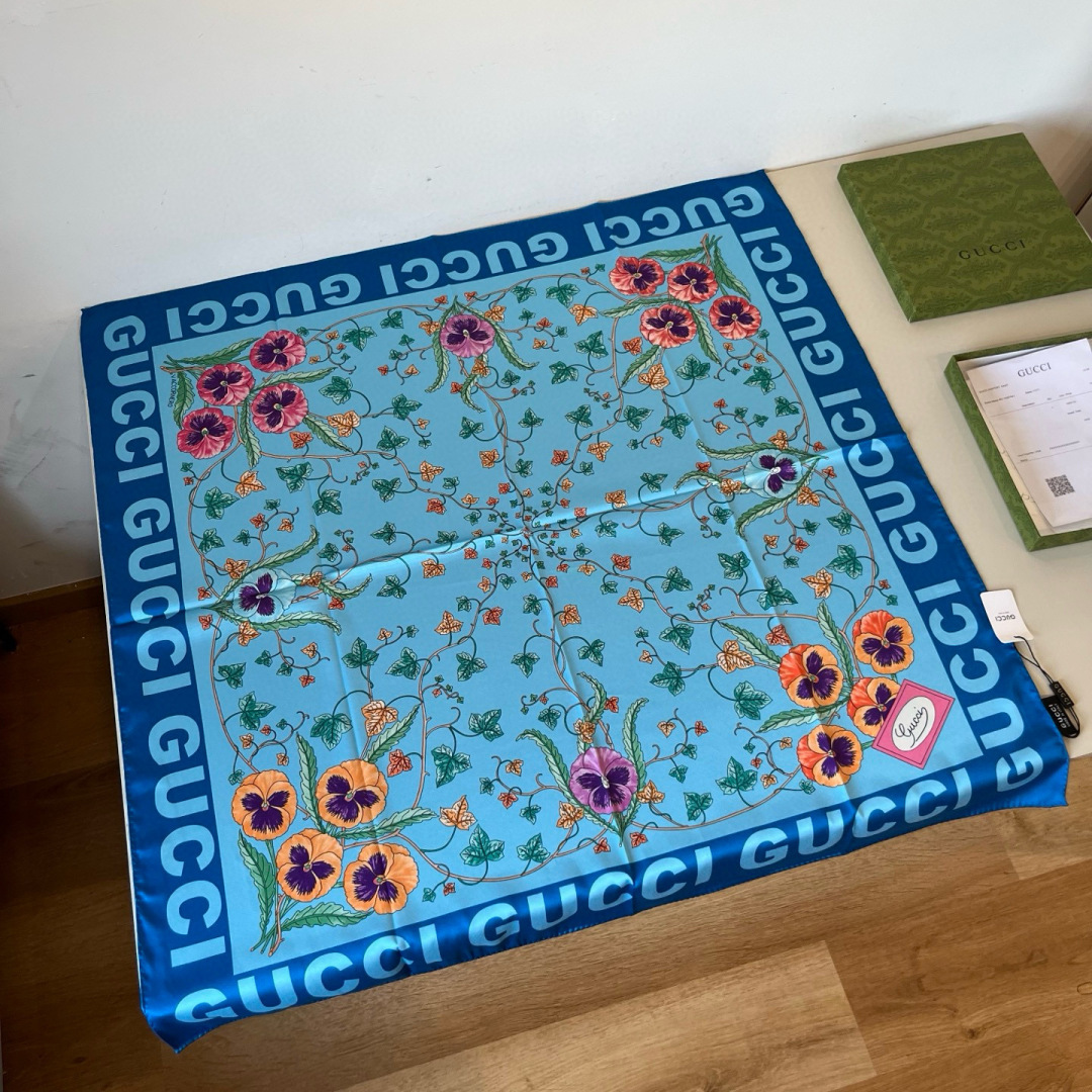Cheap New Gucci high-quality scarf in 217728, $50 USD- [IB217728] - Replica Gucci Lightweight Scarf