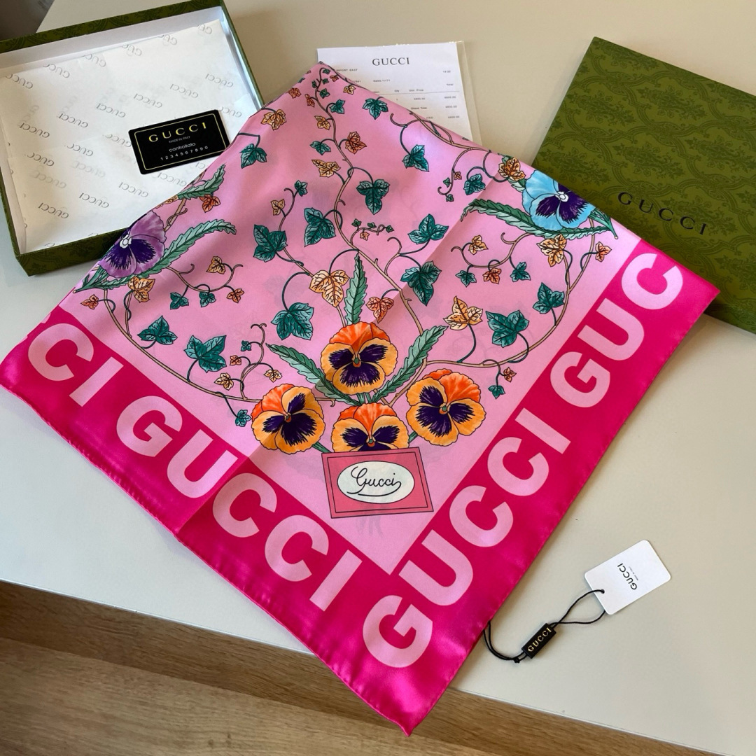 Cheap New Gucci high-quality scarf in 217729, $50 USD- [IB217729] - Replica Gucci Lightweight Scarf