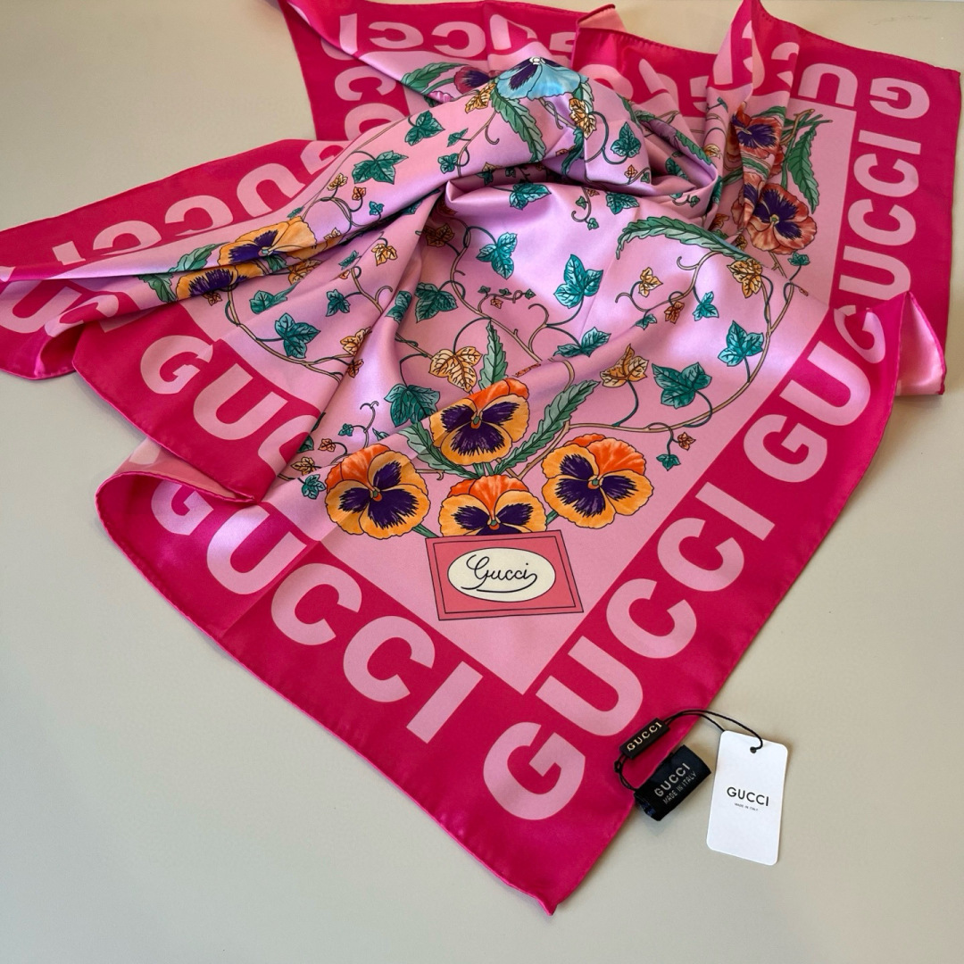 Cheap New Gucci high-quality scarf in 217729, $50 USD- [IB217729] - Replica Gucci Lightweight Scarf