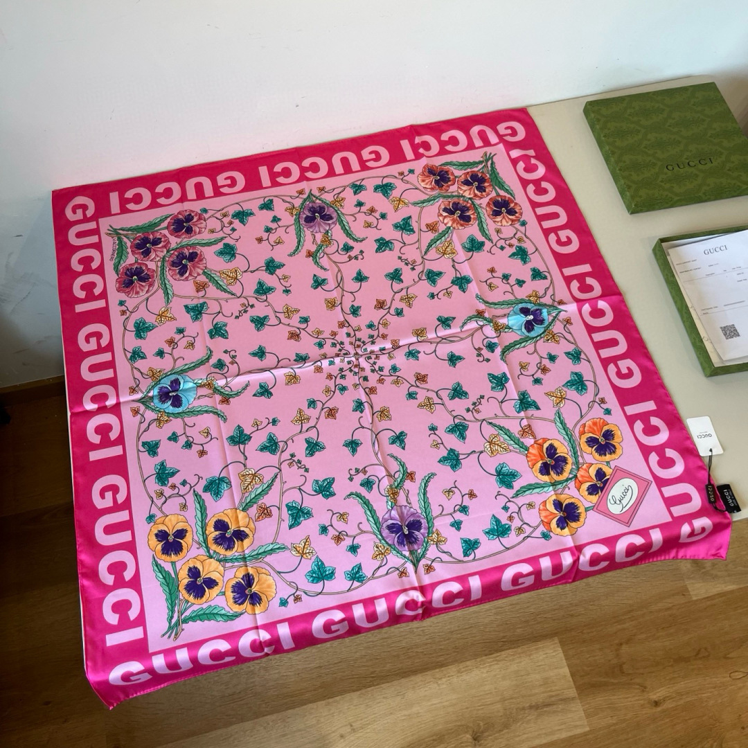 Cheap New Gucci high-quality scarf in 217729, $50 USD- [IB217729] - Replica Gucci Lightweight Scarf