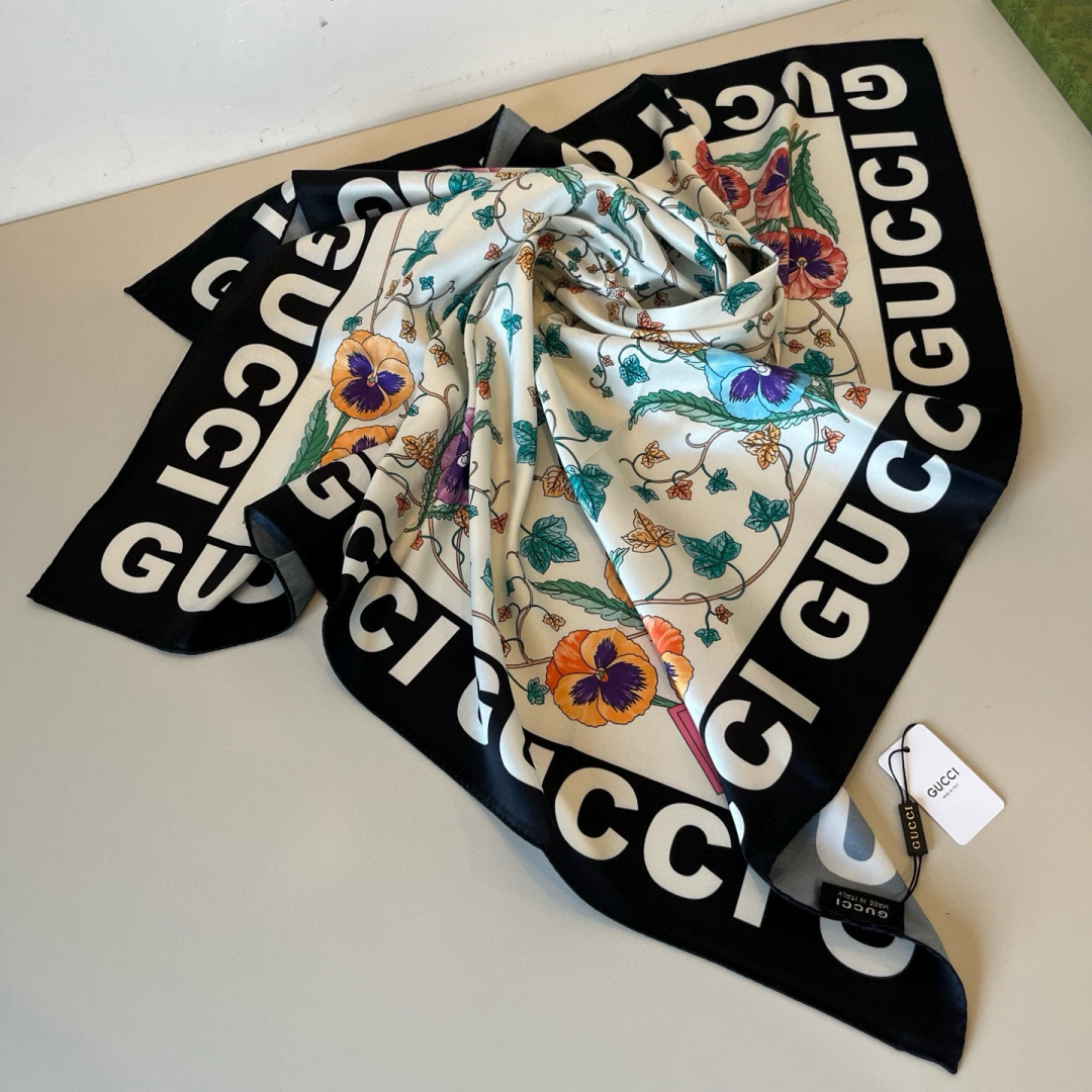 Cheap New Gucci high-quality scarf in 217730, $50 USD- [IB217730] - Replica Gucci Lightweight Scarf