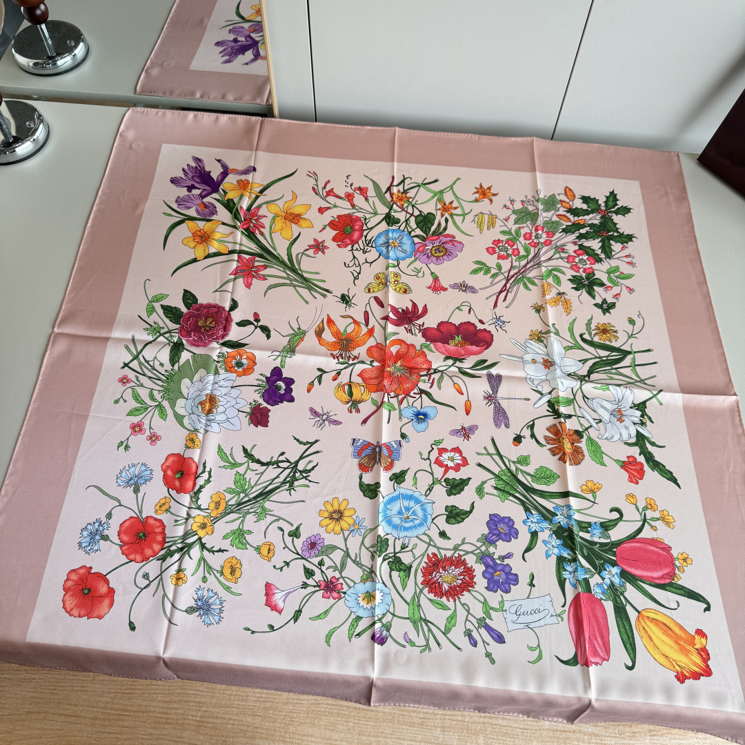 Cheap New Gucci high-quality scarf in 217731, $50 USD- [IB217731] - Replica Gucci Lightweight Scarf