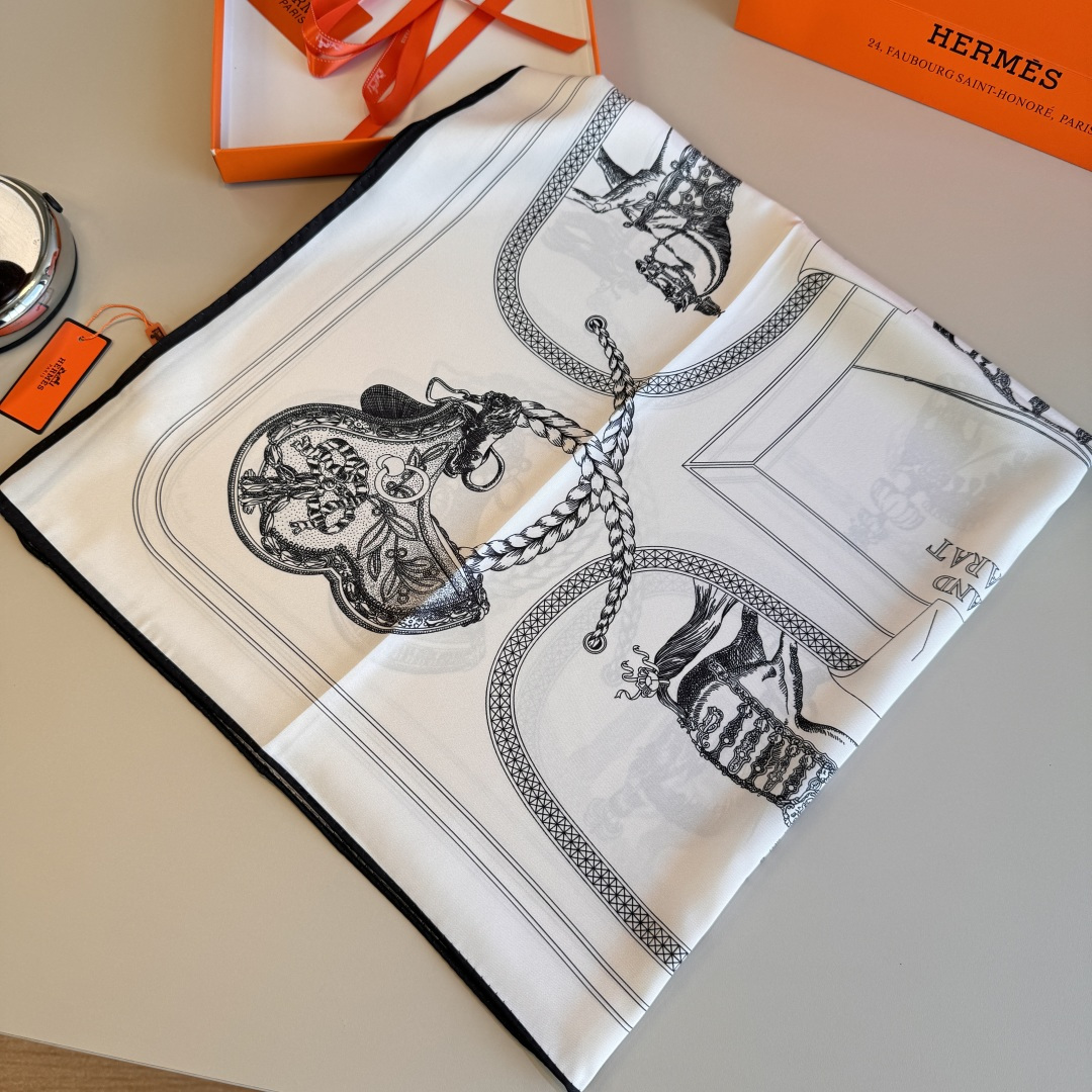 Cheap New Hermes high-quality scarf in 217733, $50 USD- [IB217733] - Replica Hermes Cashmere scarf