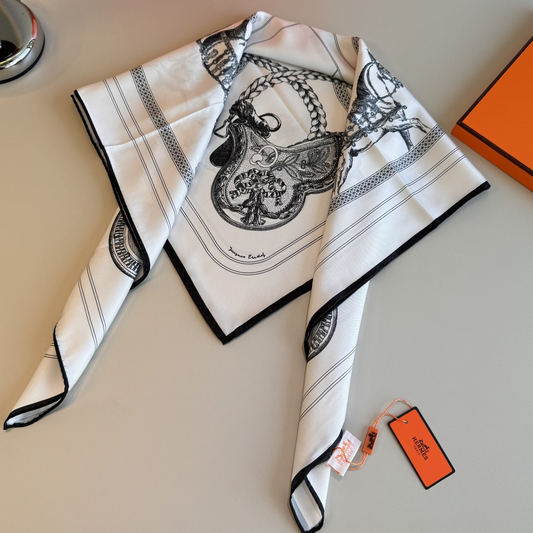 Cheap New Hermes high-quality scarf in 217733, $50 USD- [IB217733] - Replica Hermes Cashmere scarf