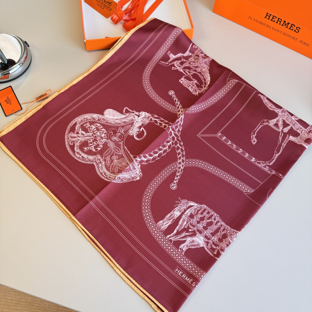 Cheap New Hermes high-quality scarf in 217734, $50 USD- [IB217734] - Replica Hermes Cashmere scarf