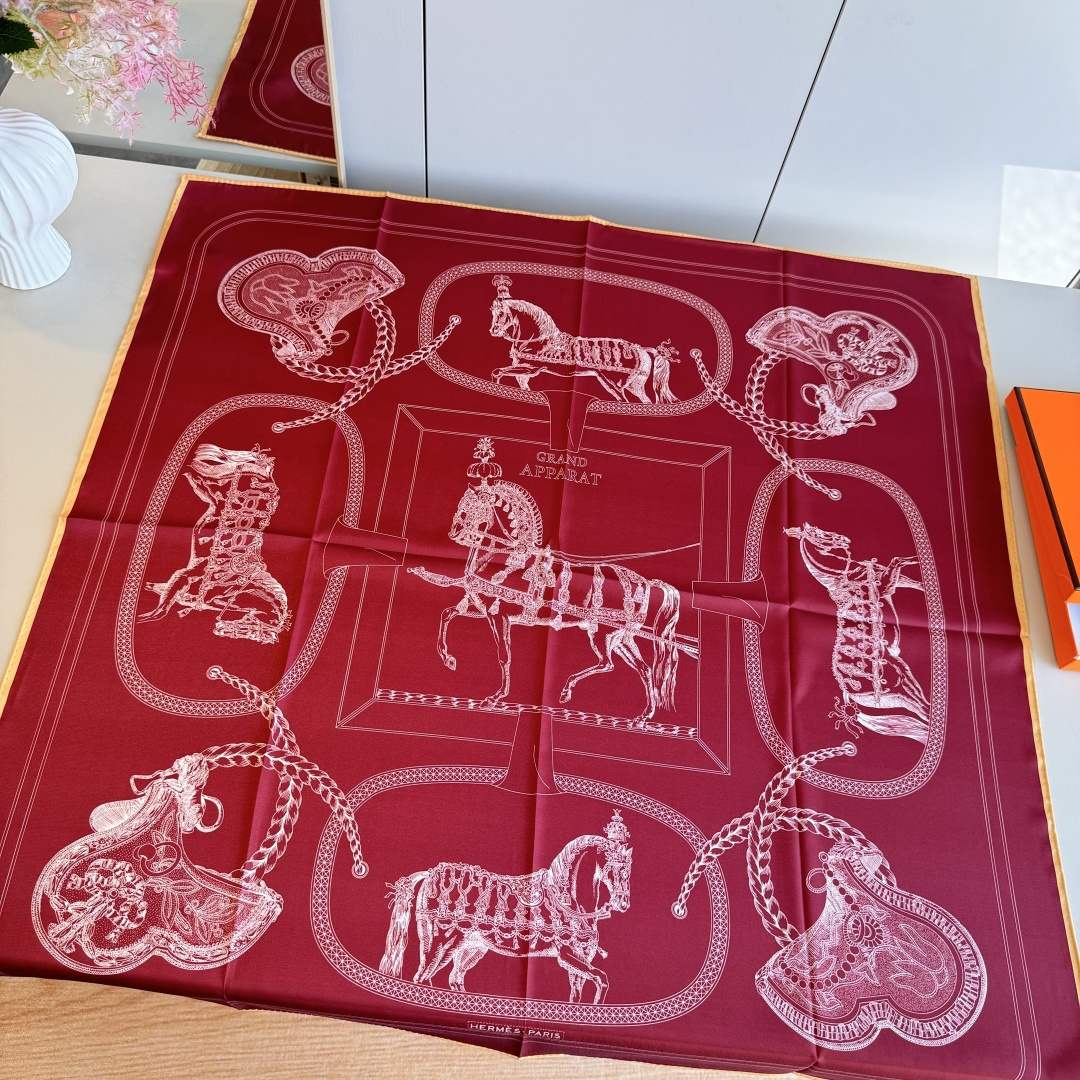 Cheap New Hermes high-quality scarf in 217734, $50 USD- [IB217734] - Replica Hermes Cashmere scarf