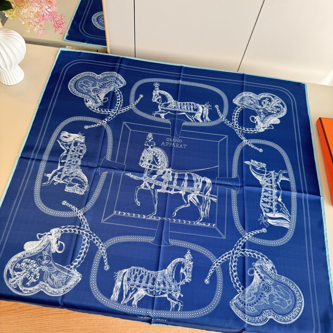 Cheap New Hermes high-quality scarf in 217735, $50 USD- [IB217735] - Replica Hermes Cashmere scarf