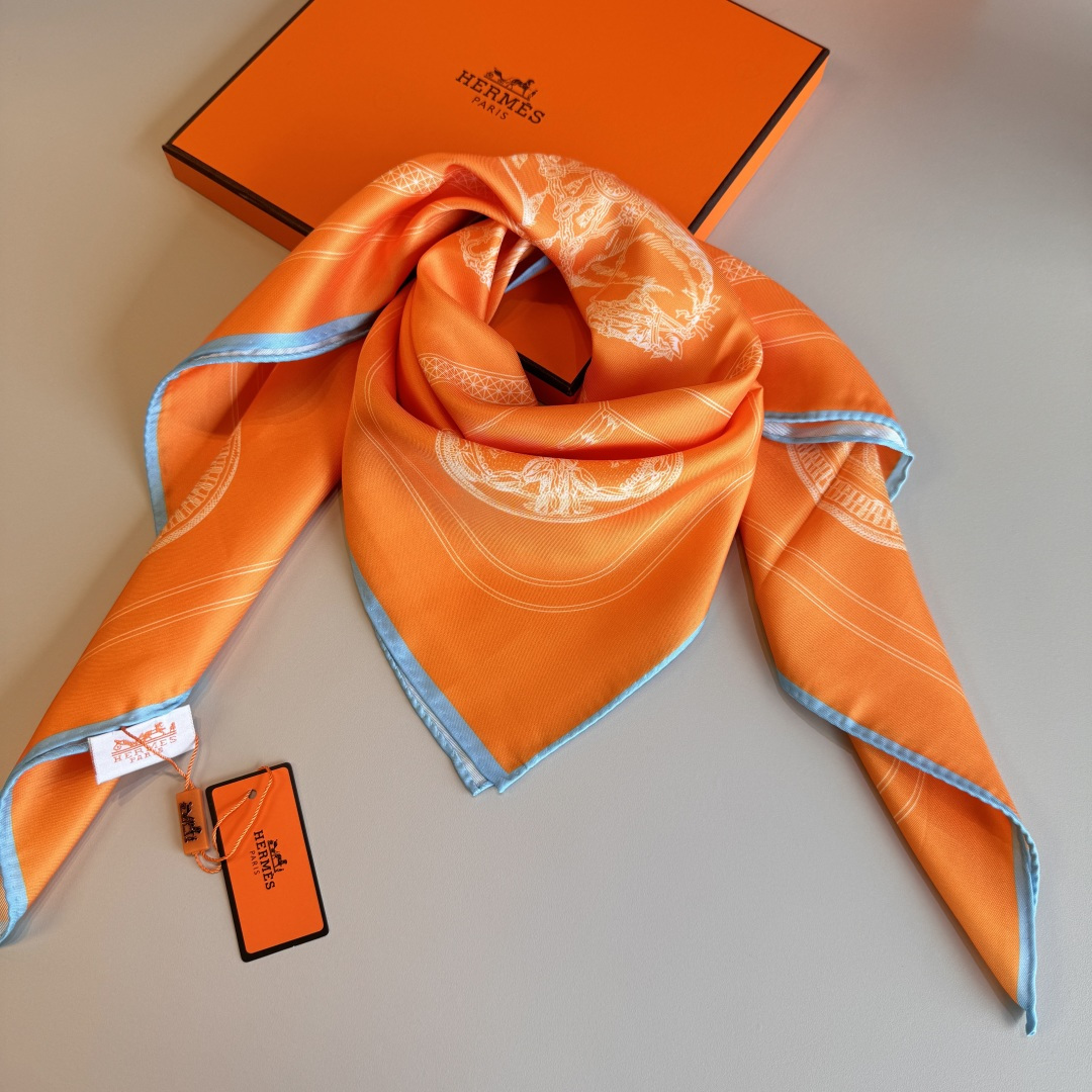Cheap New Hermes high-quality scarf in 217736, $50 USD- [IB217736] - Replica Hermes Cashmere scarf