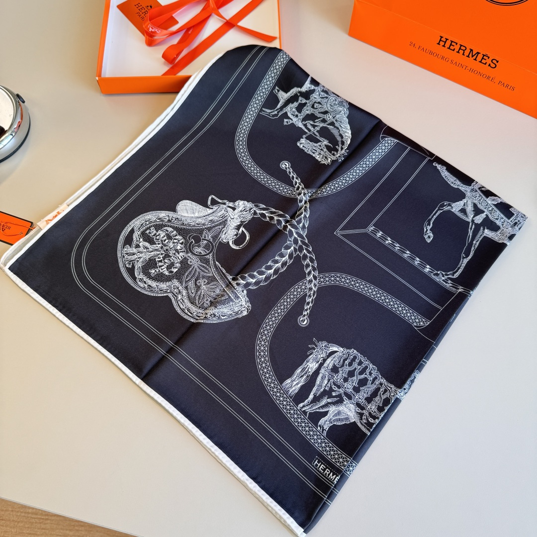 Cheap New Hermes high-quality scarf in 217737, $50 USD- [IB217737] - Replica Hermes Cashmere scarf