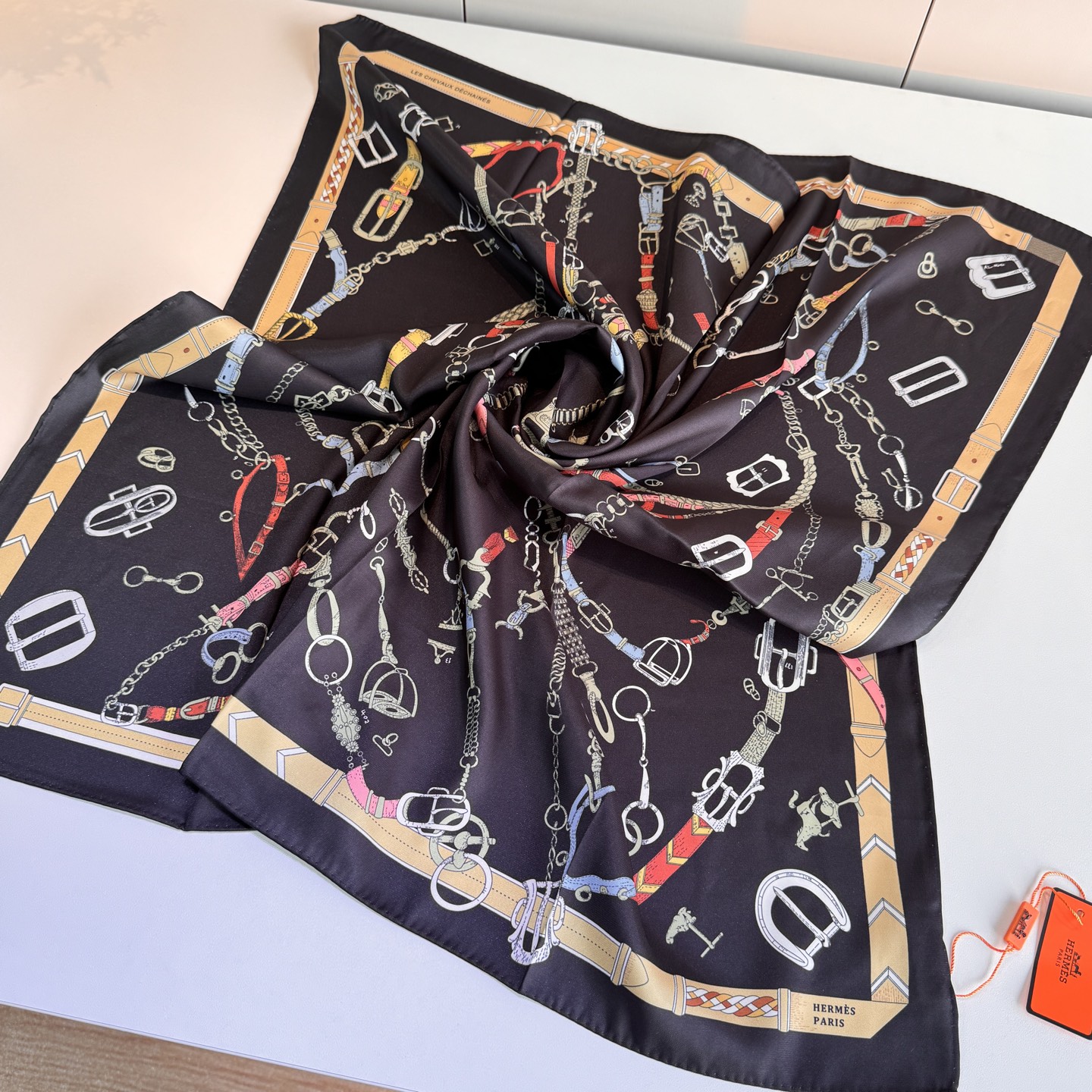 Cheap New Hermes high-quality scarf in 217739, $50 USD- [IB217739] - Replica Hermes Cashmere scarf
