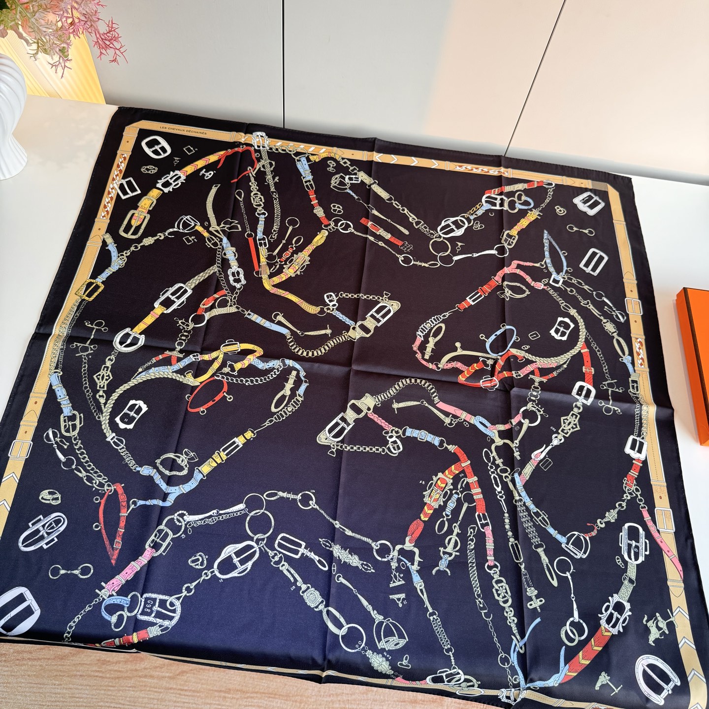 Cheap New Hermes high-quality scarf in 217739, $50 USD- [IB217739] - Replica Hermes Cashmere scarf