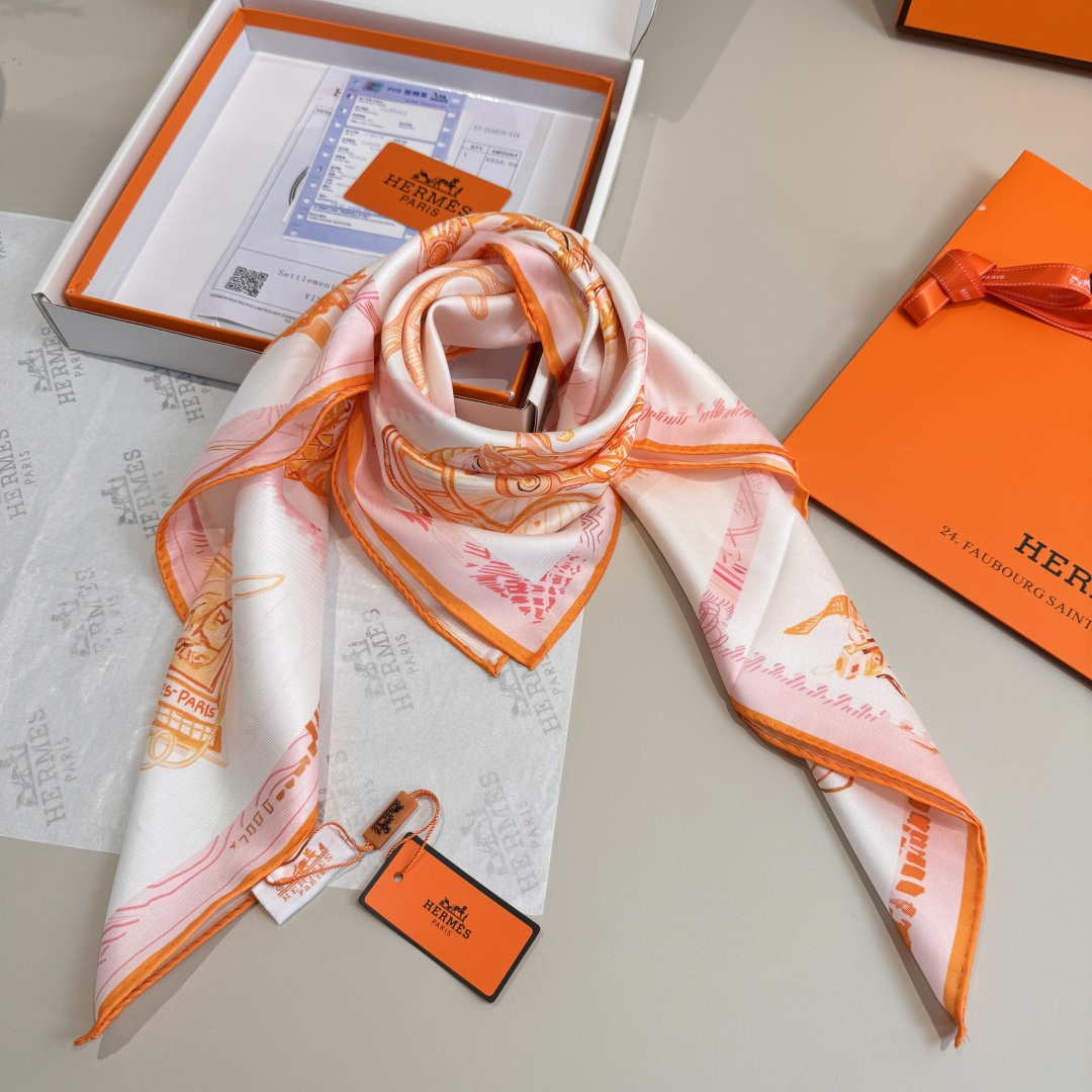 Cheap New Hermes high-quality scarf in 217744, $50 USD- [IB217744] - Replica Hermes Cashmere scarf