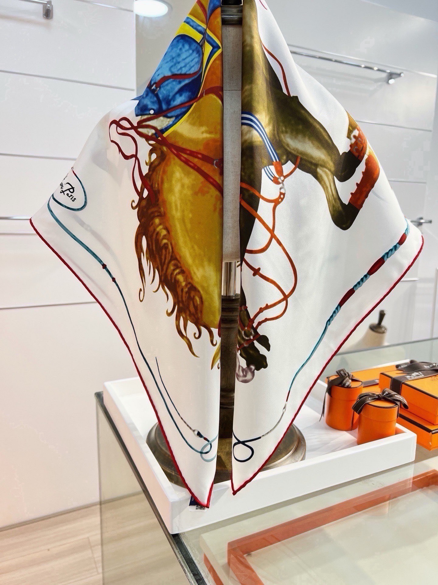 Cheap New Hermes high-quality scarf in 217763, $50 USD- [IB217763] - Replica Hermes Cashmere scarf