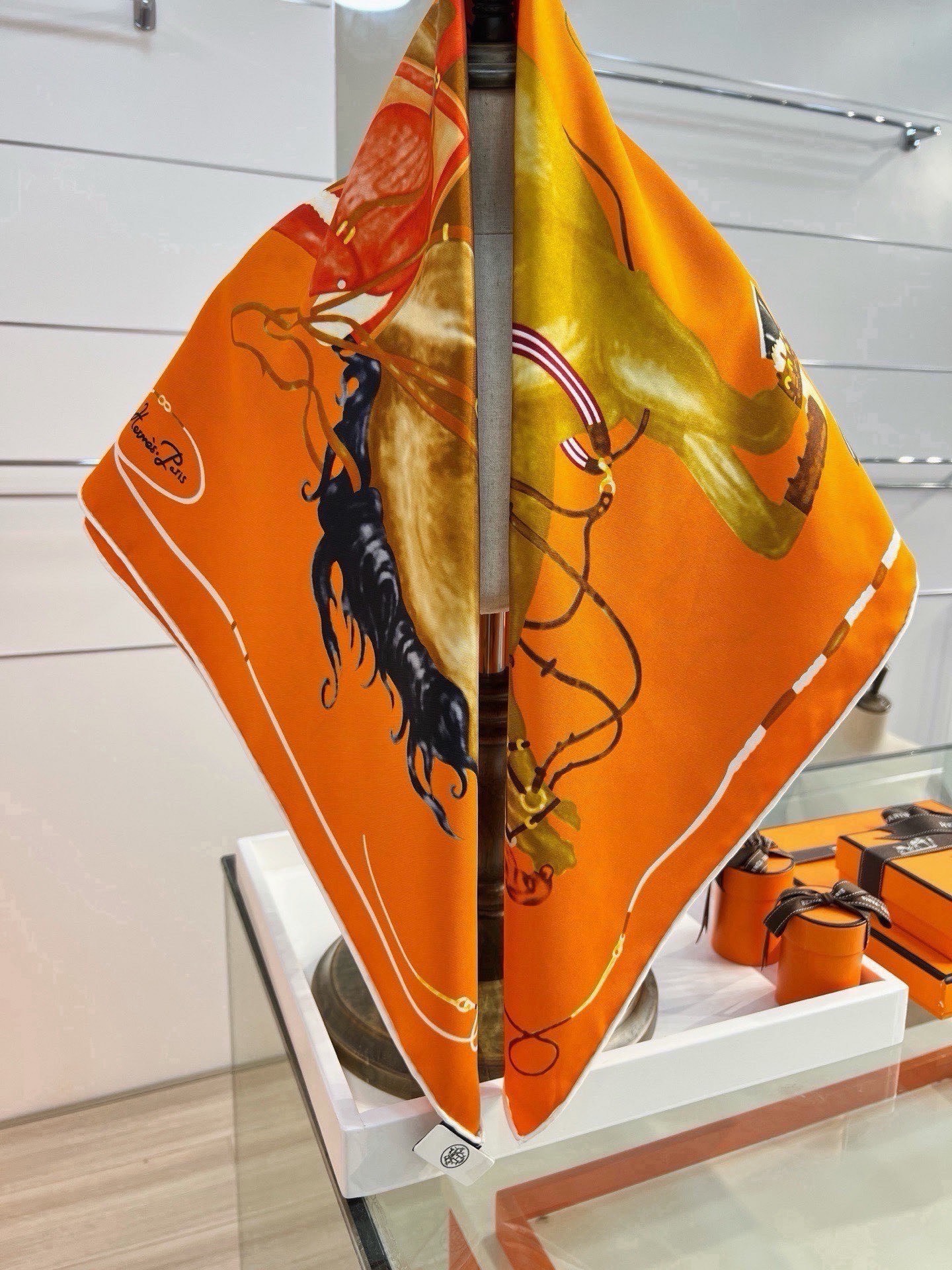 Cheap New Hermes high-quality scarf in 217765, $50 USD- [IB217765] - Replica Hermes Cashmere scarf