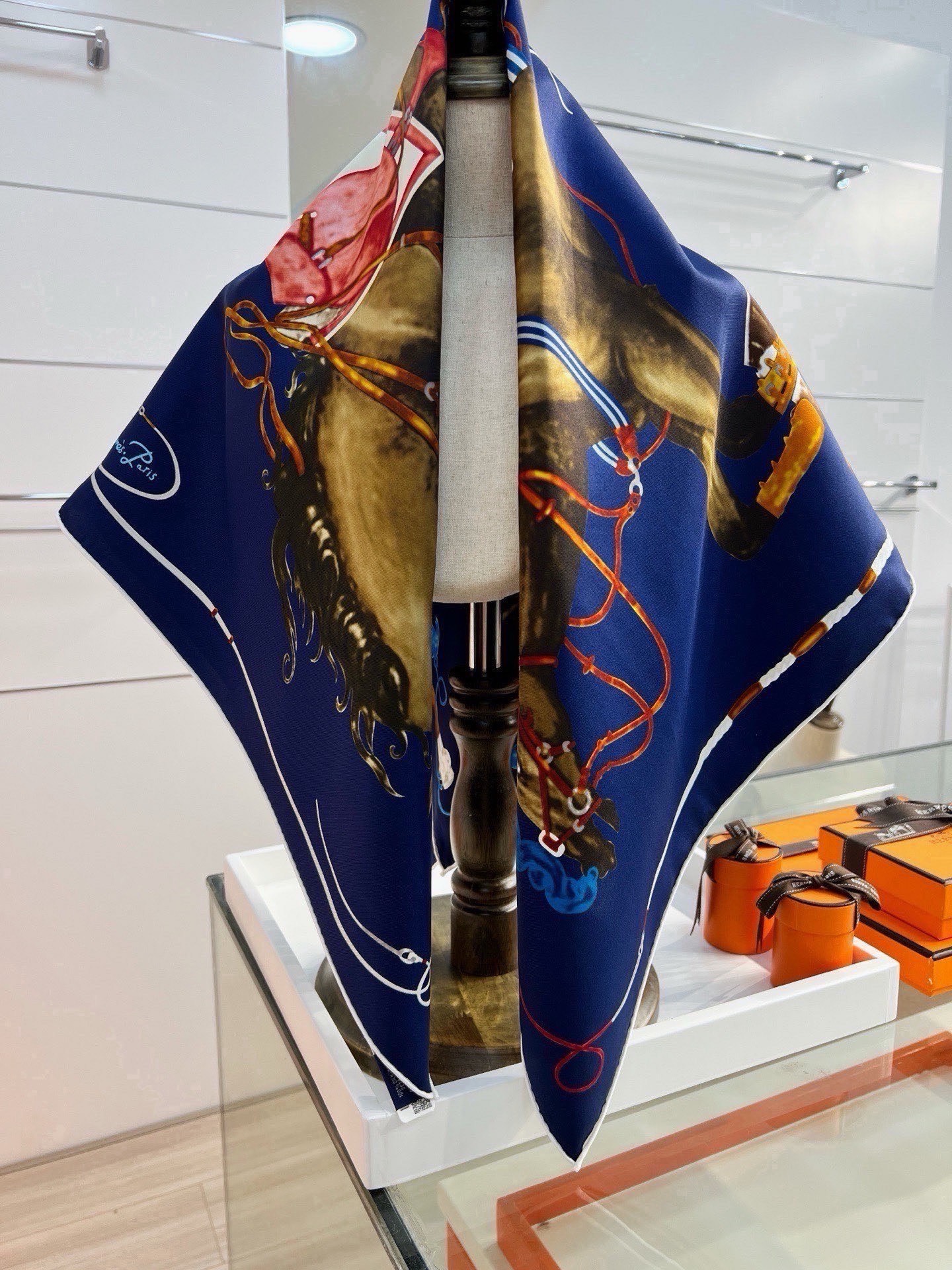 Cheap New Hermes high-quality scarf in 217766, $50 USD- [IB217766] - Replica Hermes Cashmere scarf
