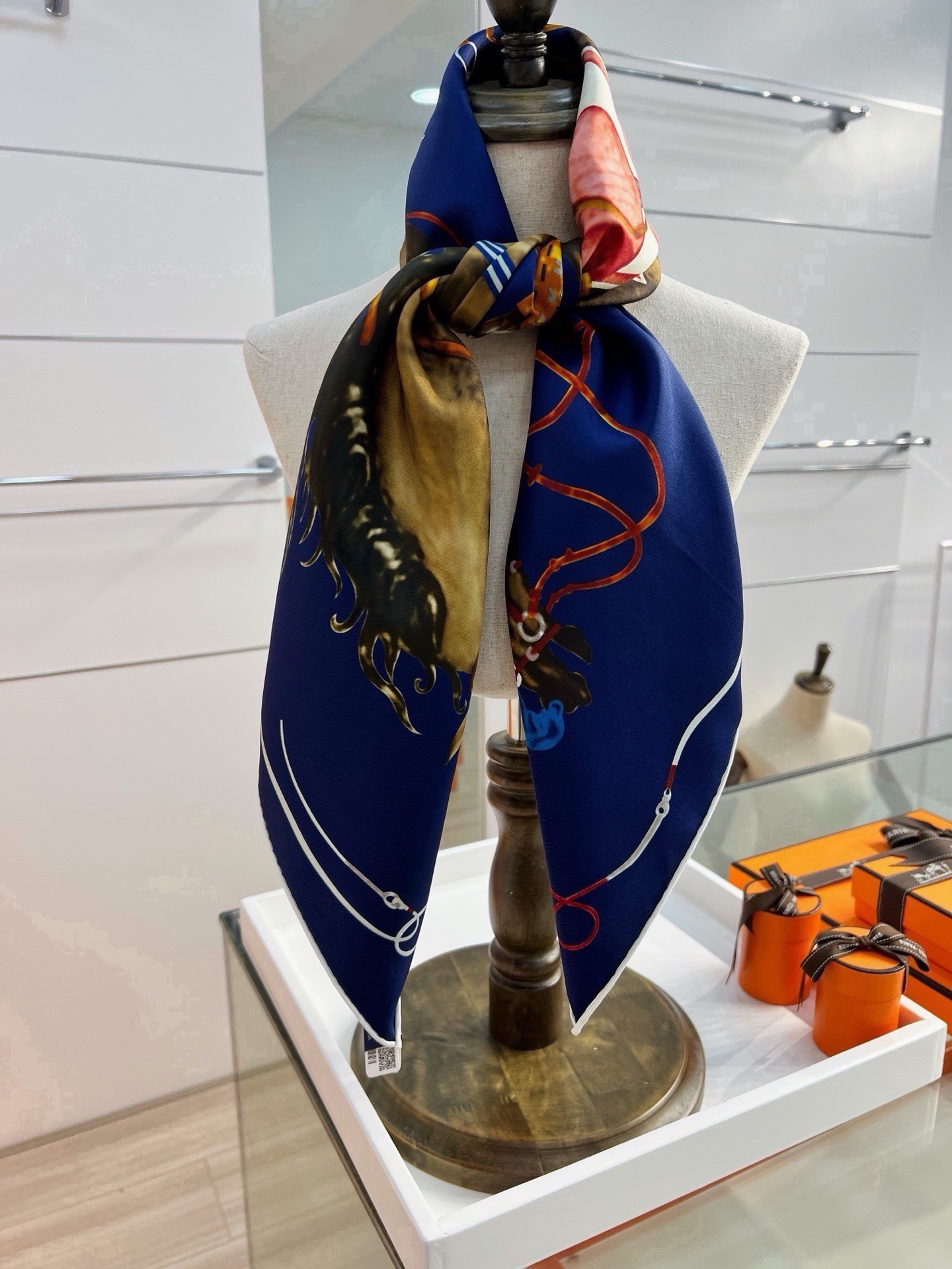 Cheap New Hermes high-quality scarf in 217766, $50 USD- [IB217766] - Replica Hermes Cashmere scarf