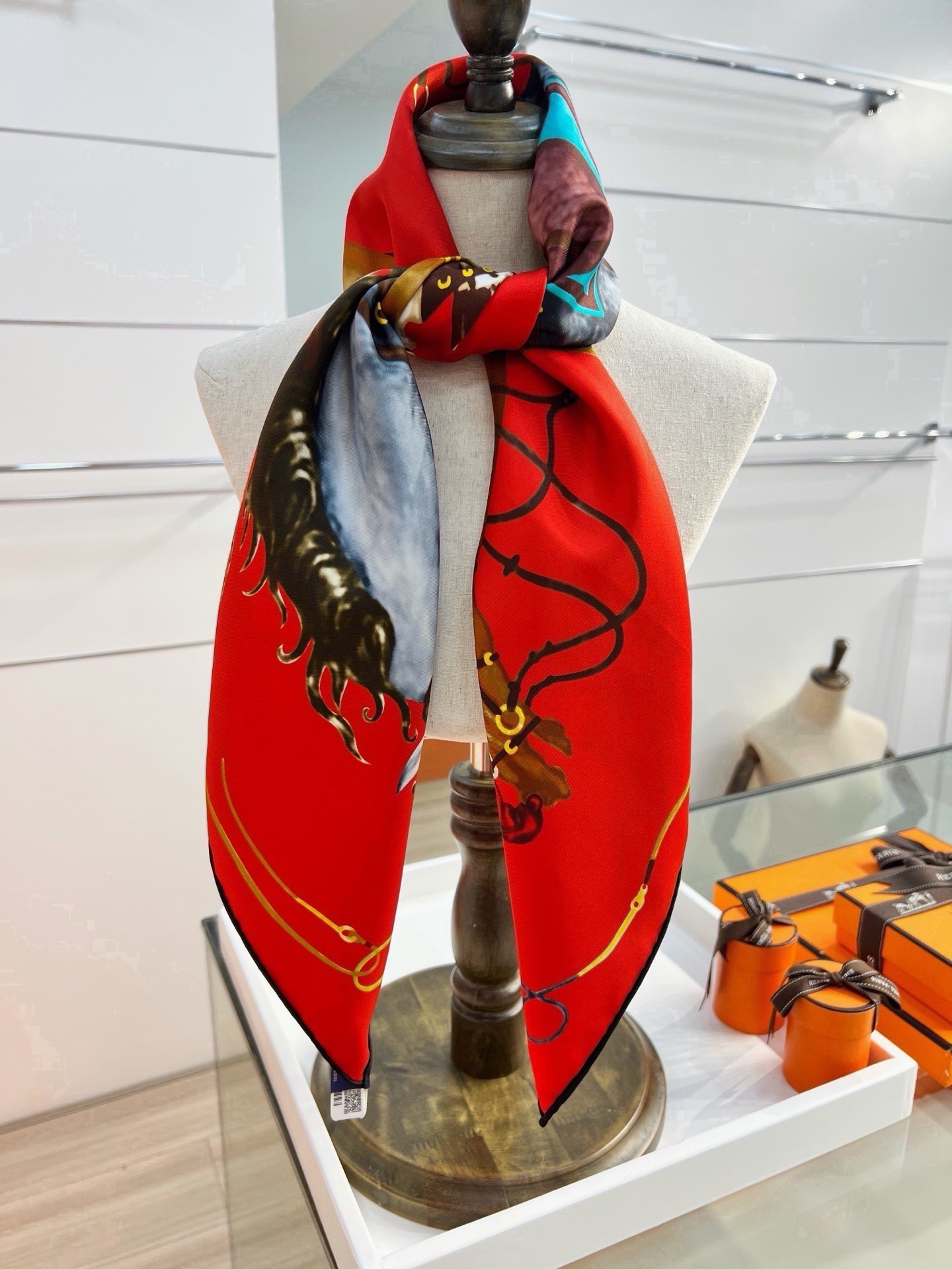 Cheap New Hermes high-quality scarf in 217767, $50 USD- [IB217767] - Replica Hermes Cashmere scarf