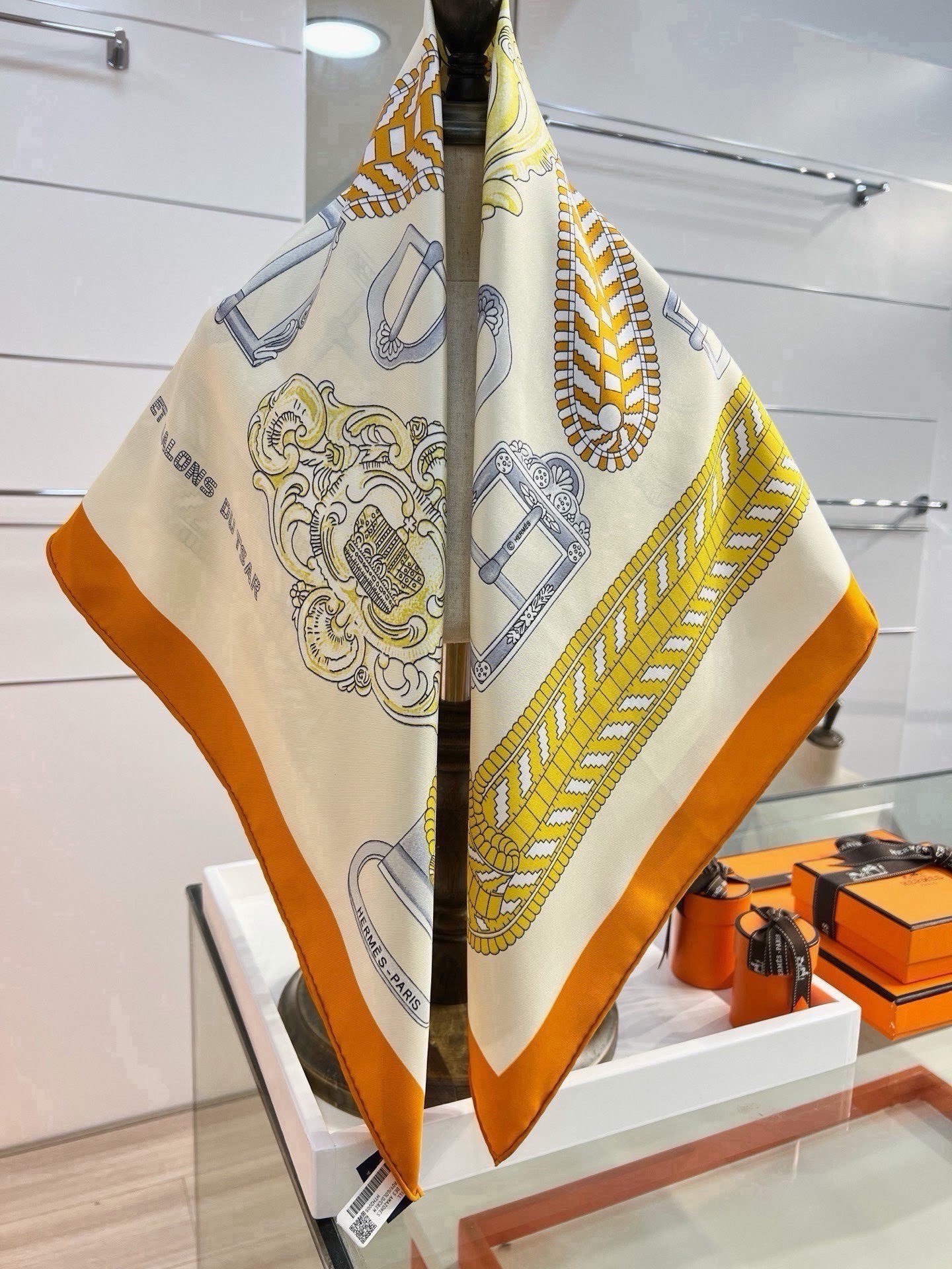 Cheap New Hermes high-quality scarf in 217769, $50 USD- [IB217769] - Replica Hermes Cashmere scarf