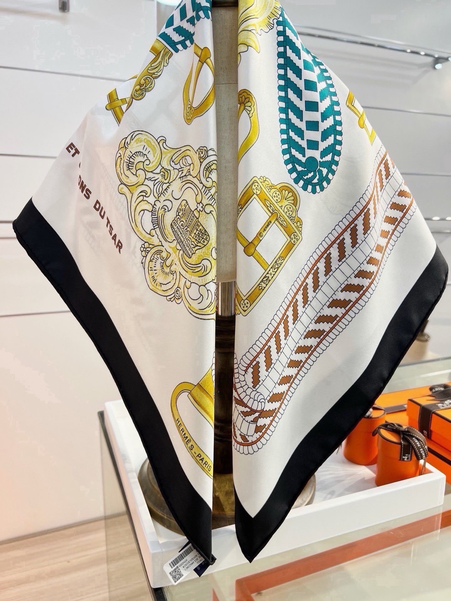 Cheap New Hermes high-quality scarf in 217770, $50 USD- [IB217770] - Replica Hermes Cashmere scarf