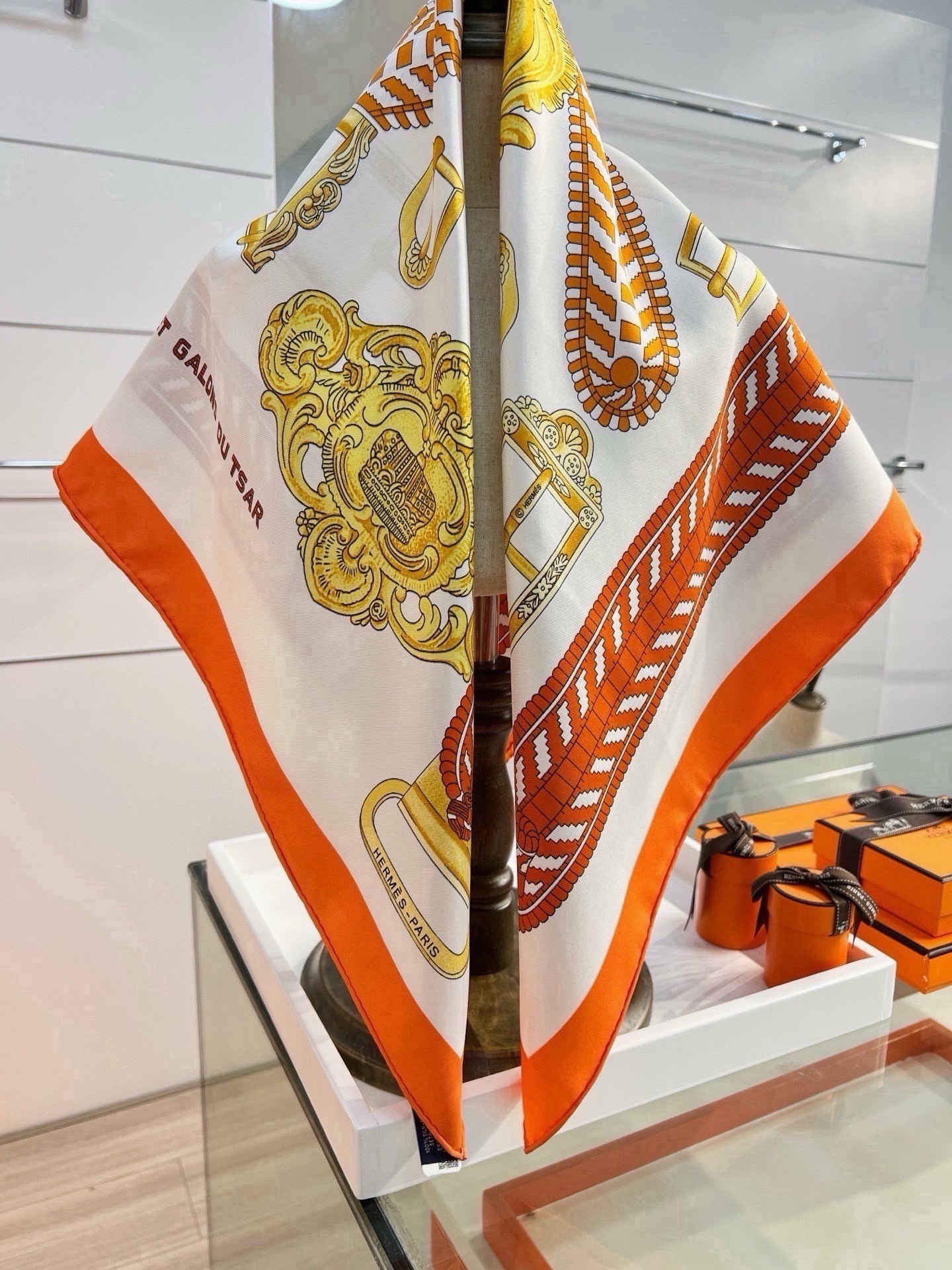 Cheap New Hermes high-quality scarf in 217771, $50 USD- [IB217771] - Replica Hermes Cashmere scarf