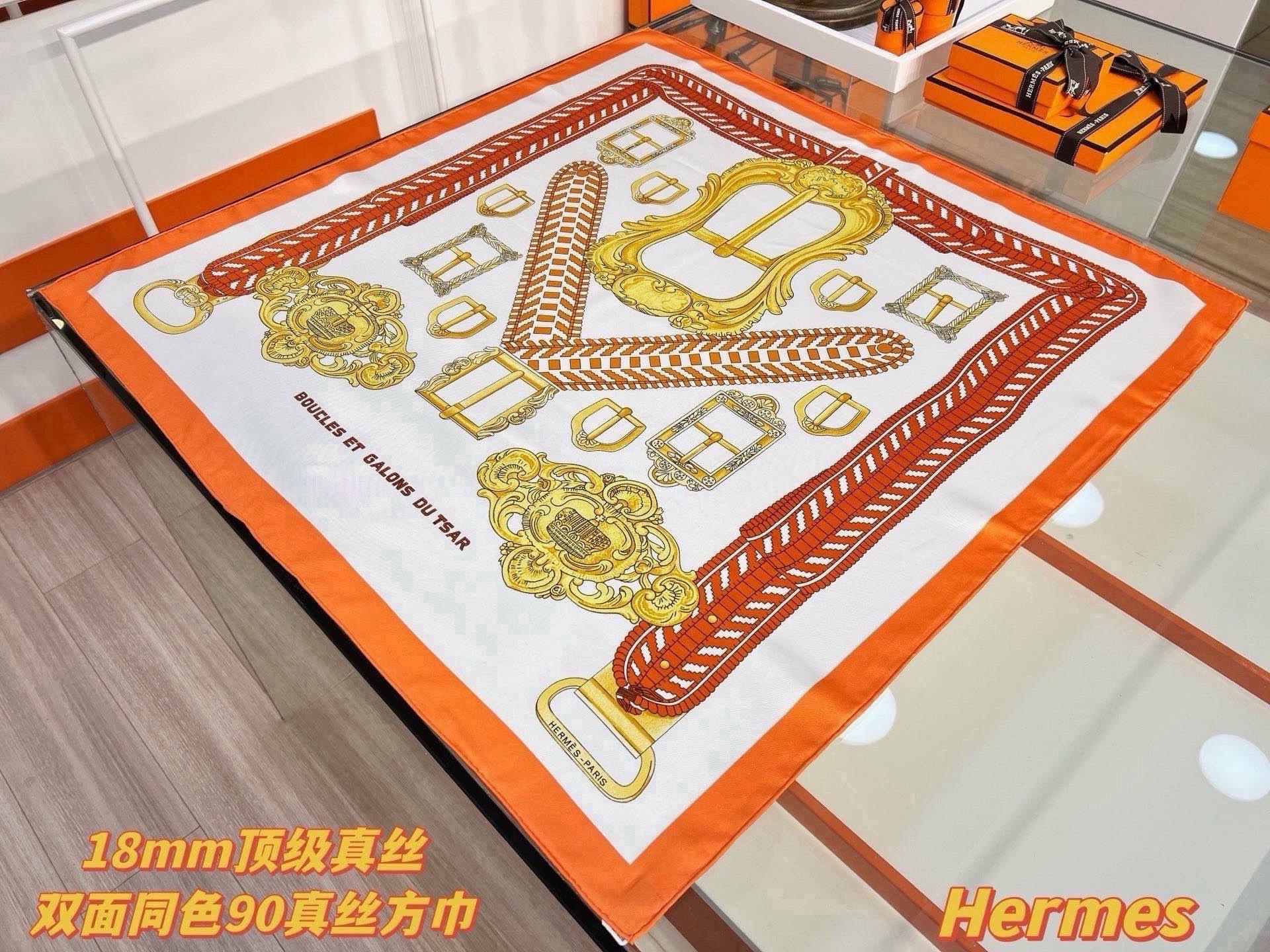 Cheap New Hermes high-quality scarf in 217771, $50 USD- [IB217771] - Replica Hermes Cashmere scarf