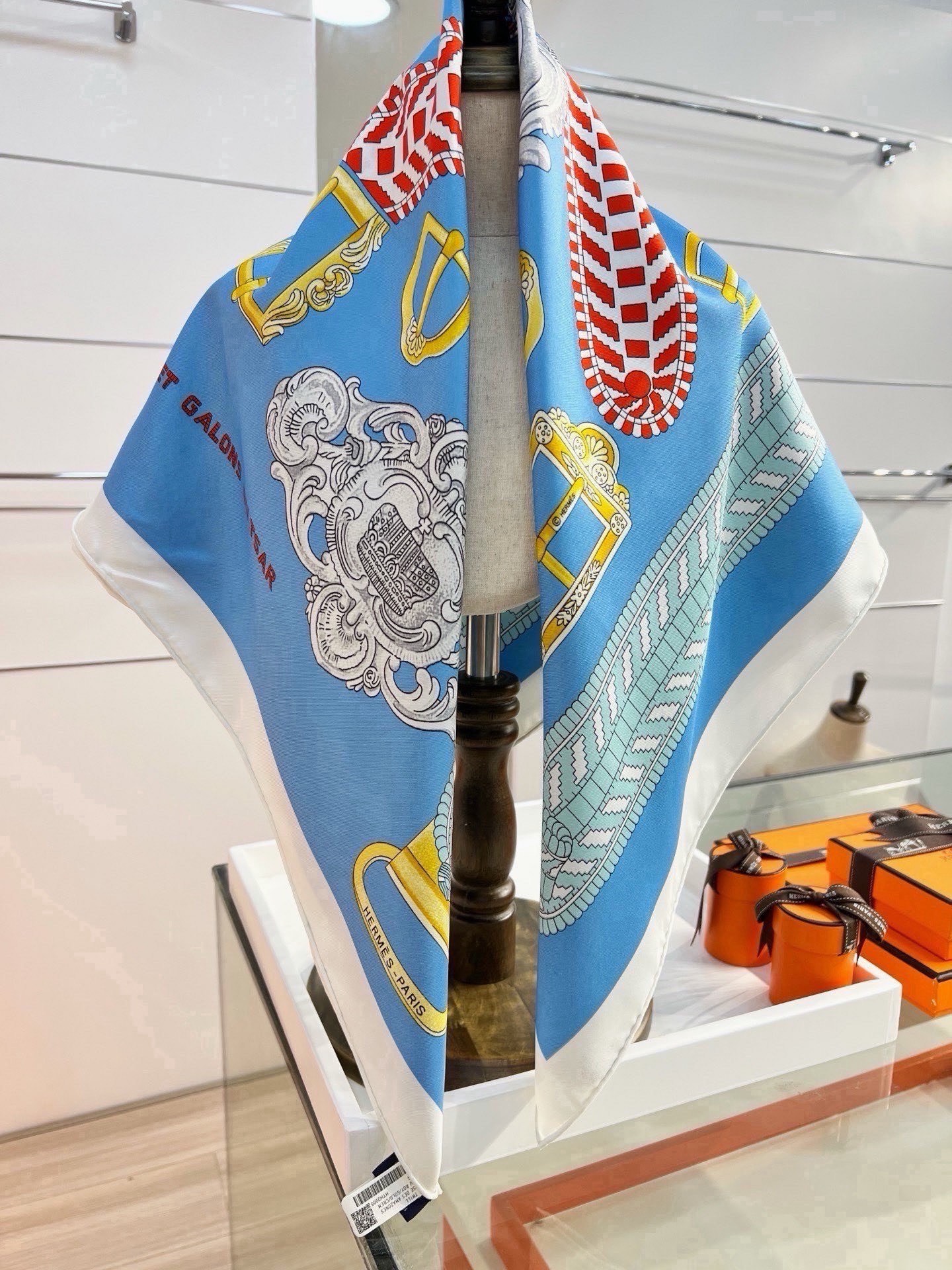 Cheap New Hermes high-quality scarf in 217772, $50 USD- [IB217772] - Replica Hermes Cashmere scarf