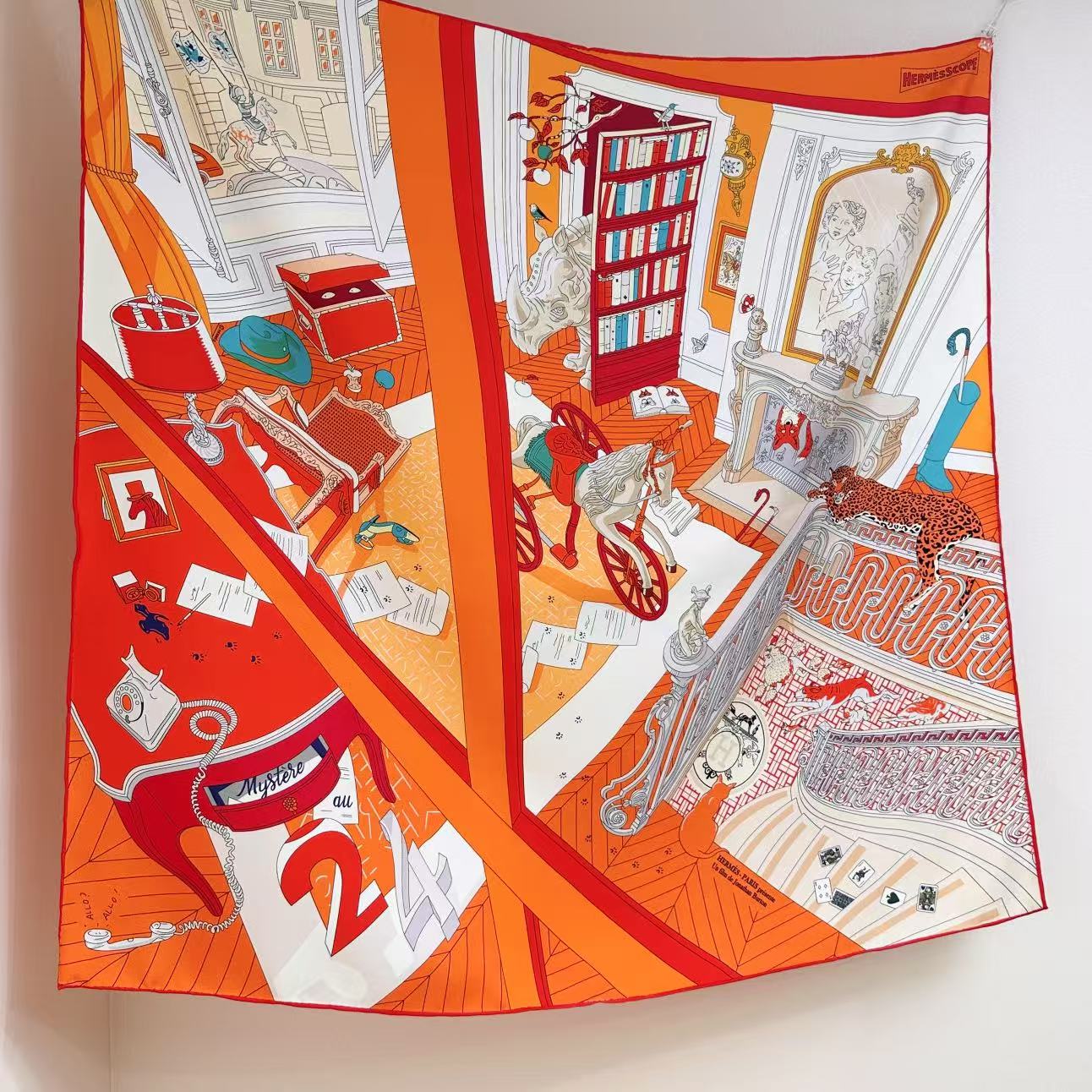 Cheap New Hermes high-quality scarf in 217779, $50 USD- [IB217779] - Replica Hermes Cashmere scarf