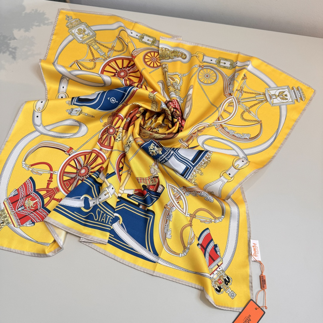 Cheap New Hermes high-quality scarf in 217781, $50 USD- [IB217781] - Replica Hermes Cashmere scarf