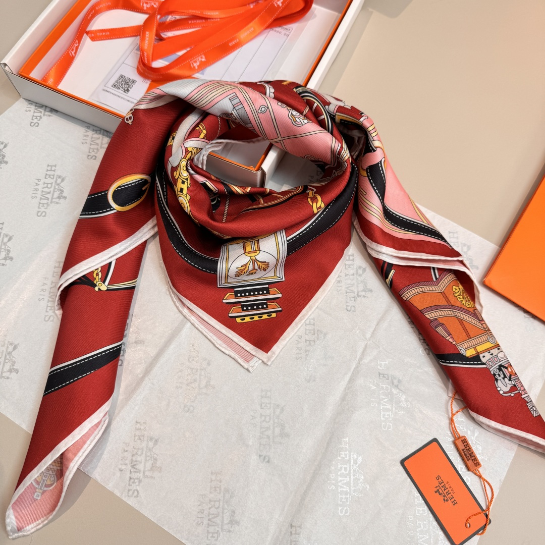 Cheap New Hermes high-quality scarf in 217785, $50 USD- [IB217785] - Replica Hermes Cashmere scarf