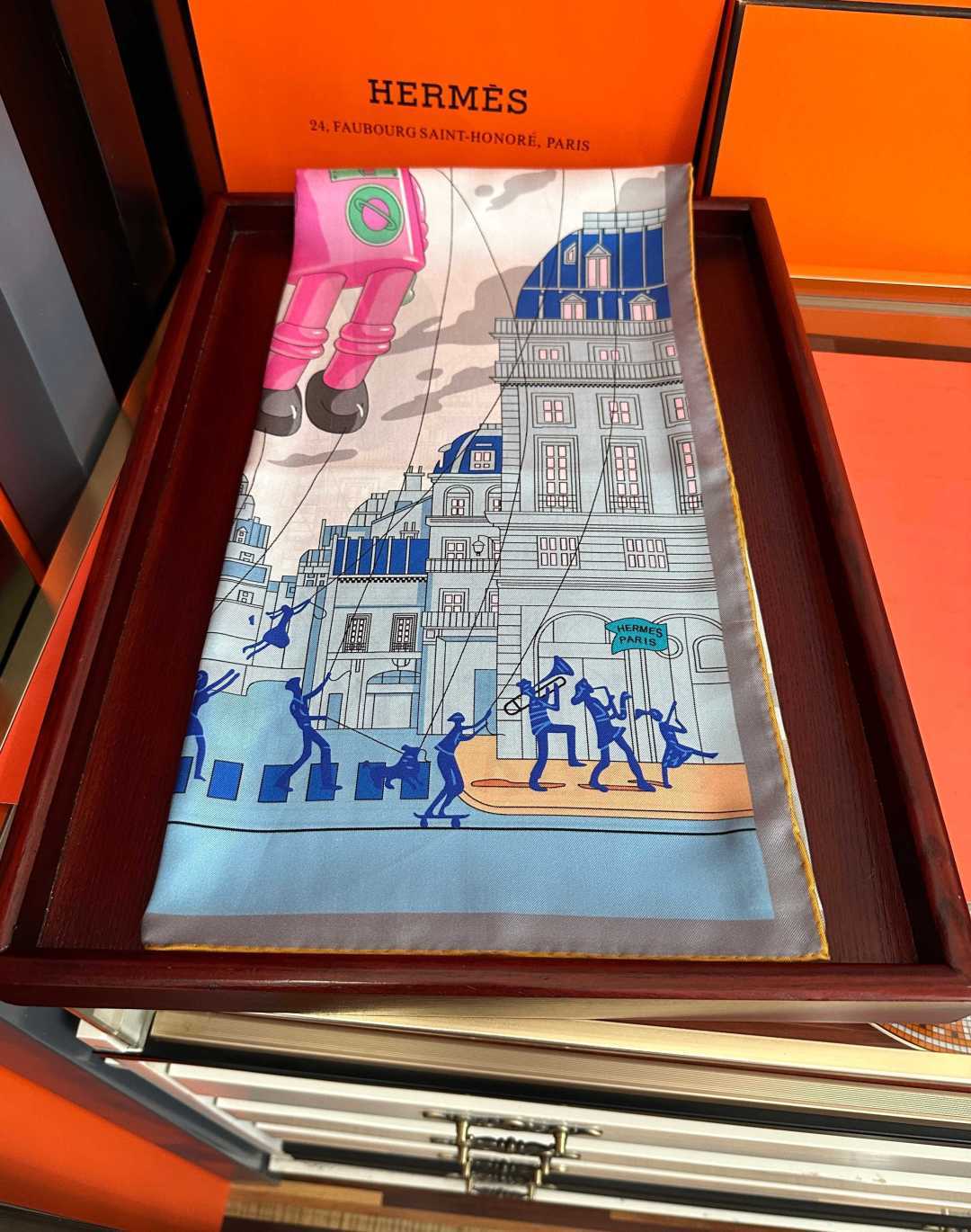Cheap New Hermes high-quality scarf in 217799, $50 USD- [IB217799] - Replica Hermes Cashmere scarf