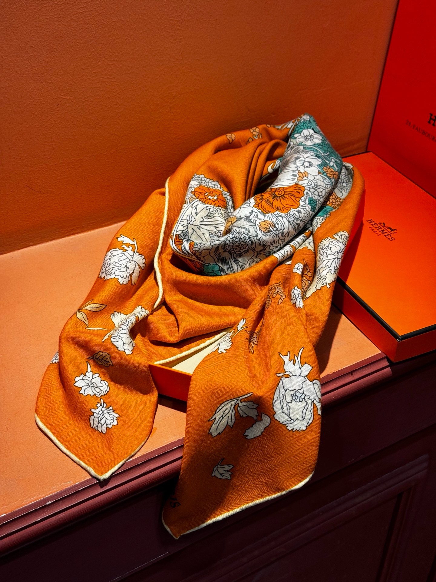 Cheap New Hermes high-quality scarf in 217803, $55 USD- [IB217803] - Replica Hermes Cashmere scarf