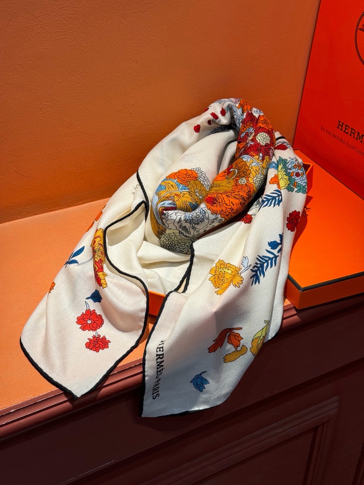 Cheap New Hermes high-quality scarf in 217805, $55 USD- [IB217805] - Replica Hermes Cashmere scarf