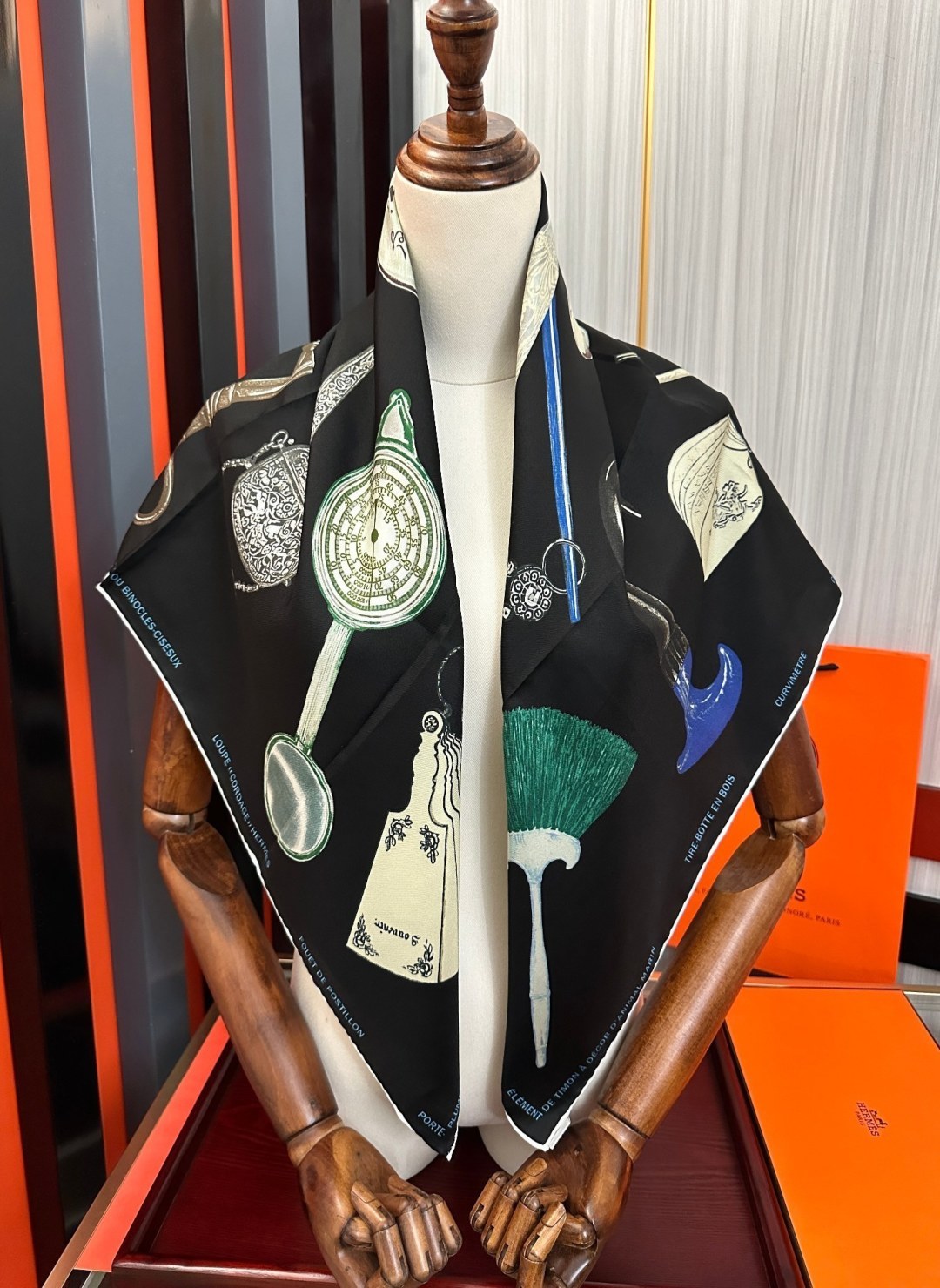 Cheap New Hermes high-quality scarf in 217810, $55 USD- [IB217810] - Replica Hermes Cashmere scarf