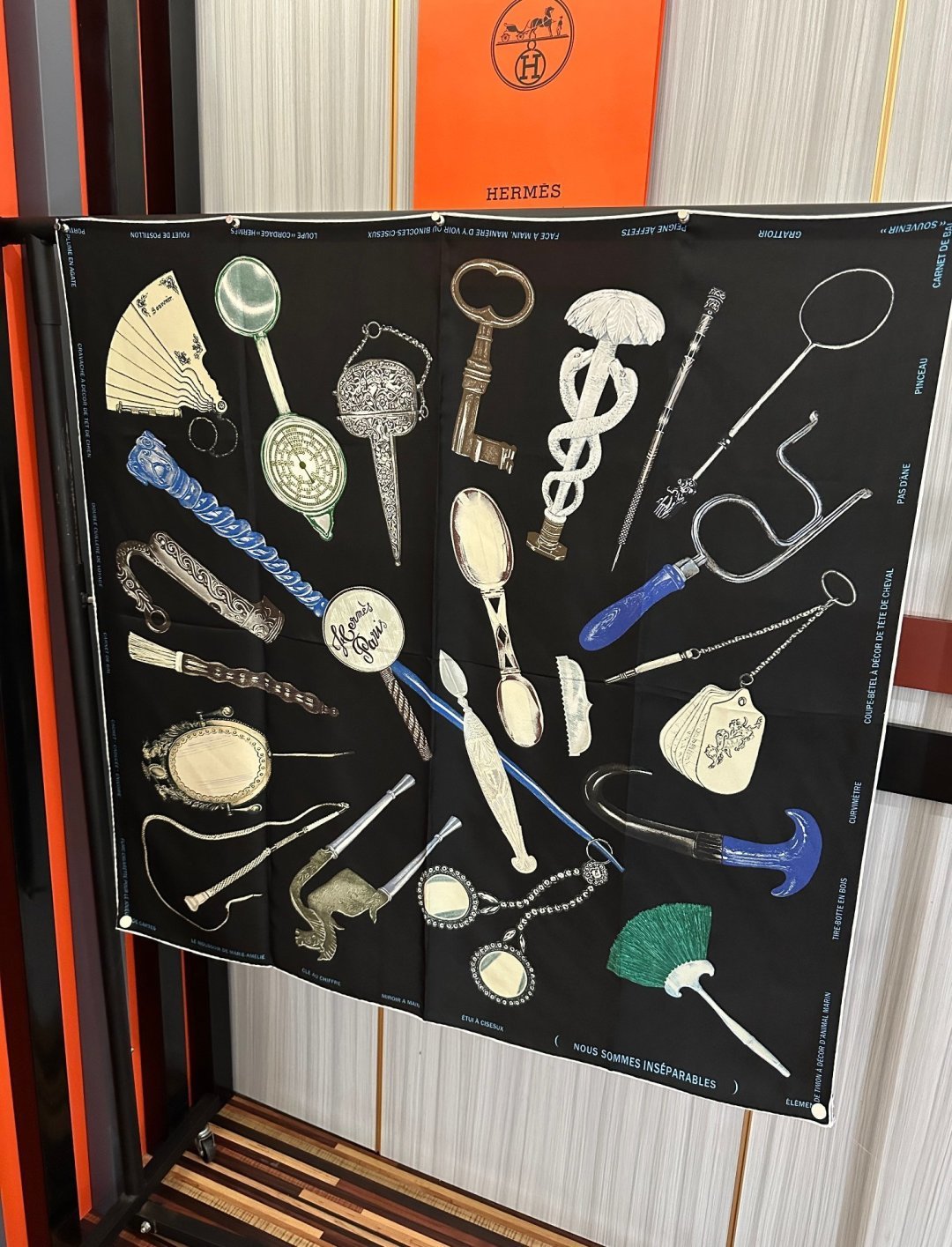 Cheap New Hermes high-quality scarf in 217810, $55 USD- [IB217810] - Replica Hermes Cashmere scarf