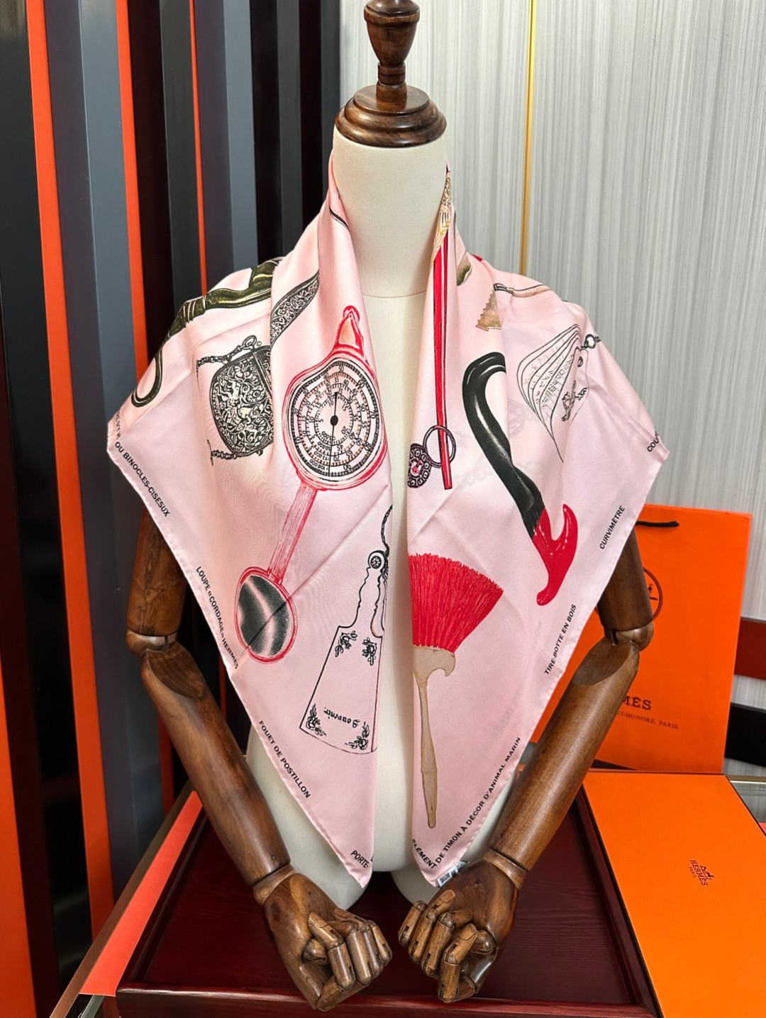 Cheap New Hermes high-quality scarf in 217812, $55 USD- [IB217812] - Replica Hermes Cashmere scarf