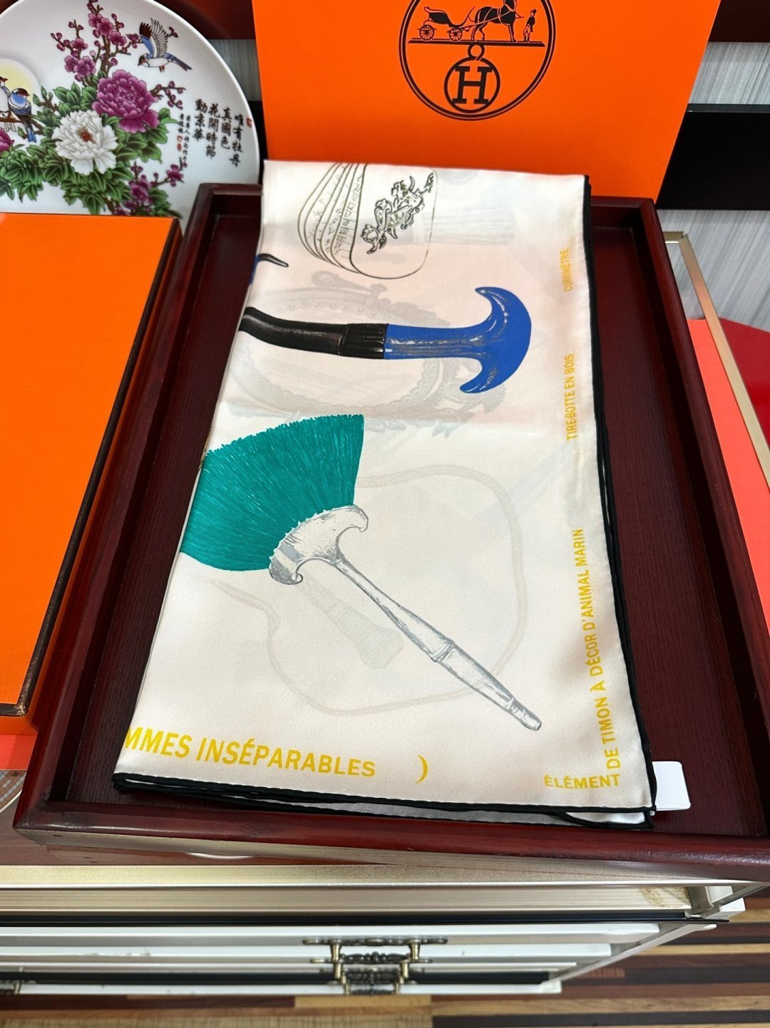 Cheap New Hermes high-quality scarf in 217813, $55 USD- [IB217813] - Replica Hermes Cashmere scarf