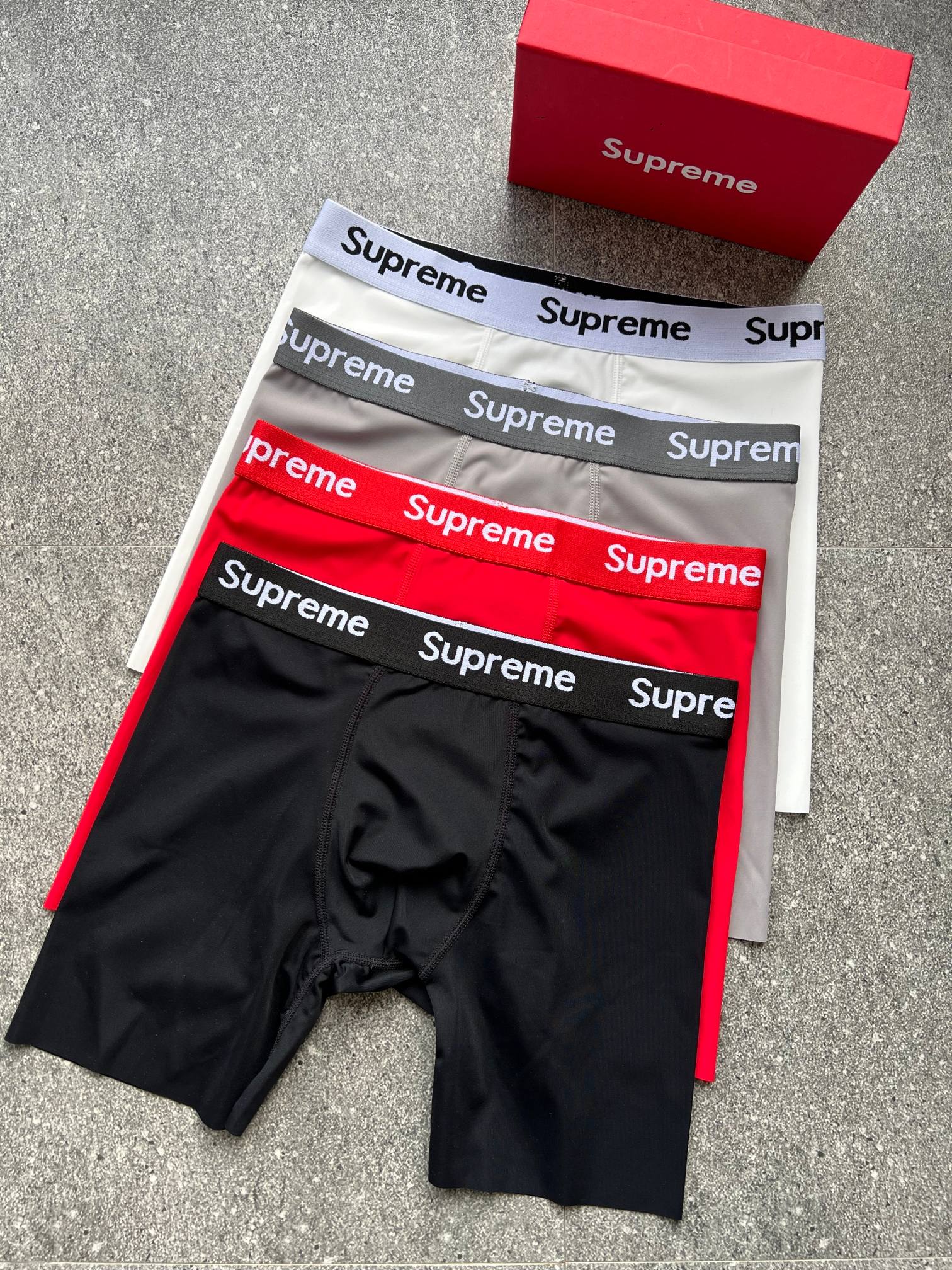 Cheap New Arrivals Supreme Underwear For Men A Pack in 217814, $30 USD- [IB217814] - Replica Louis Vuitton Underwear