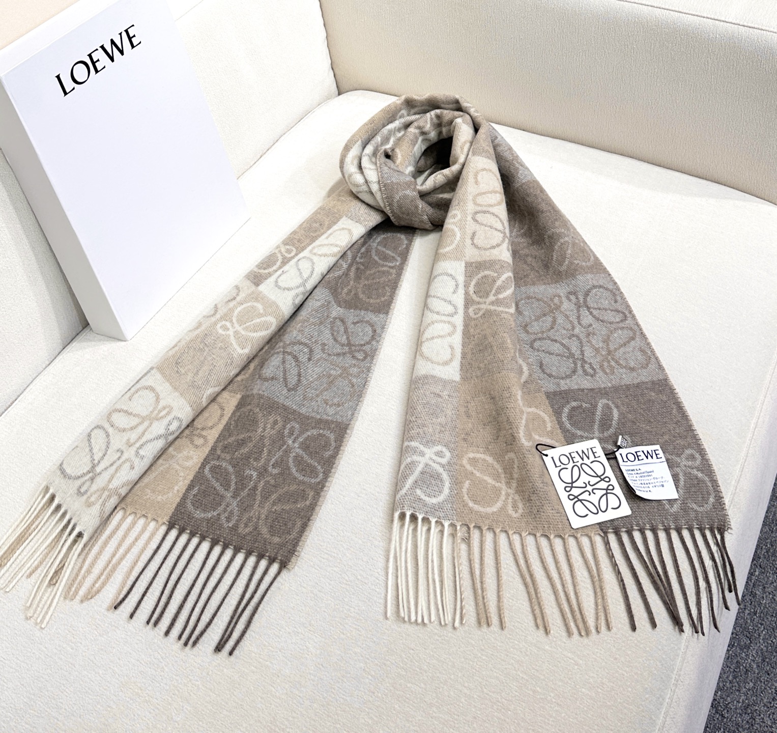 Cheap New Hermes high-quality scarf in 217819, $55 USD- [IB217819] - Replica Hermes Cashmere scarf