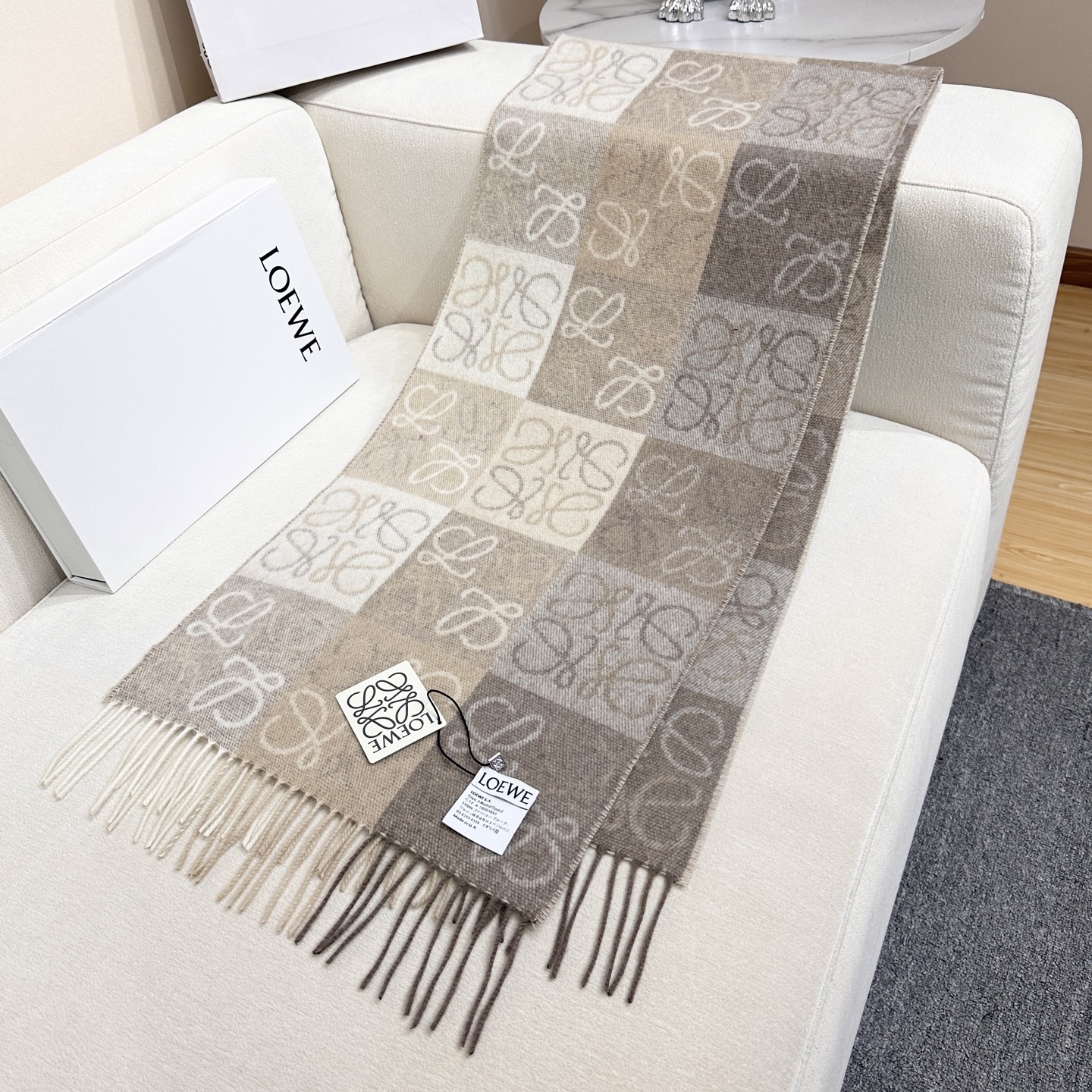 Cheap New Hermes high-quality scarf in 217819, $55 USD- [IB217819] - Replica Hermes Cashmere scarf