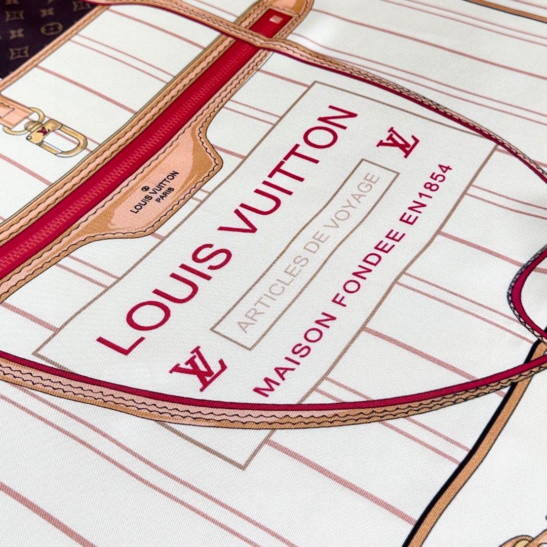 Cheap New Louis Vuitton high-quality scarf in 217822, $50 USD- [IB217822] - Replica Louis Vuitton Lightweight Scarf