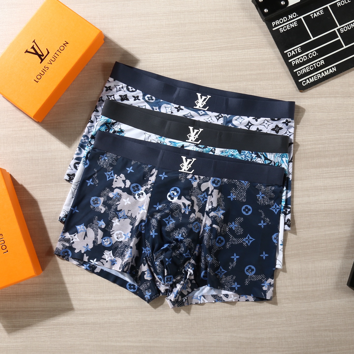 Cheap New Arrivals Louis Vuitton Underwear For Men A Pack in 217823, $30 USD- [IB217823] - Replica Louis Vuitton Underwear