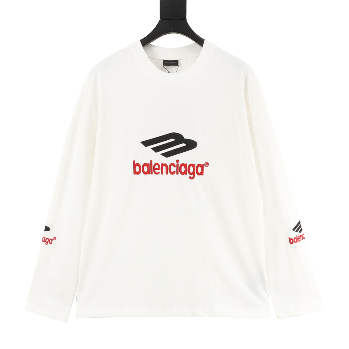 Cheap Balenciaga Long Sleeve T-Shirts in 217839, $40 USD- [IB217839] - Replica Balenciaga Long Sleeve T-Shirts