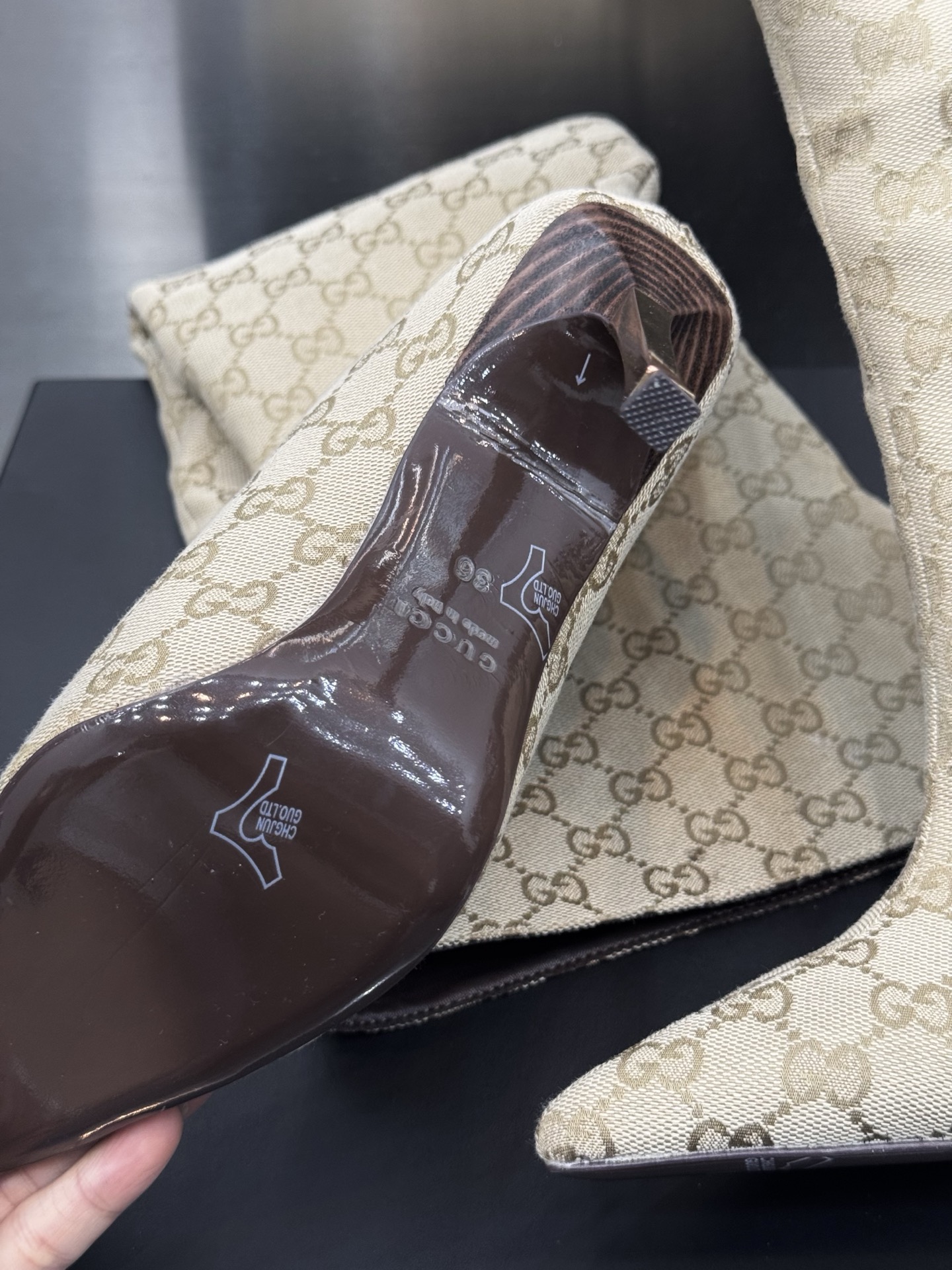 Cheap Gucci Boots For Women in 217843, $135 USD- [IB217843] - Replica Gucci Boots For Women