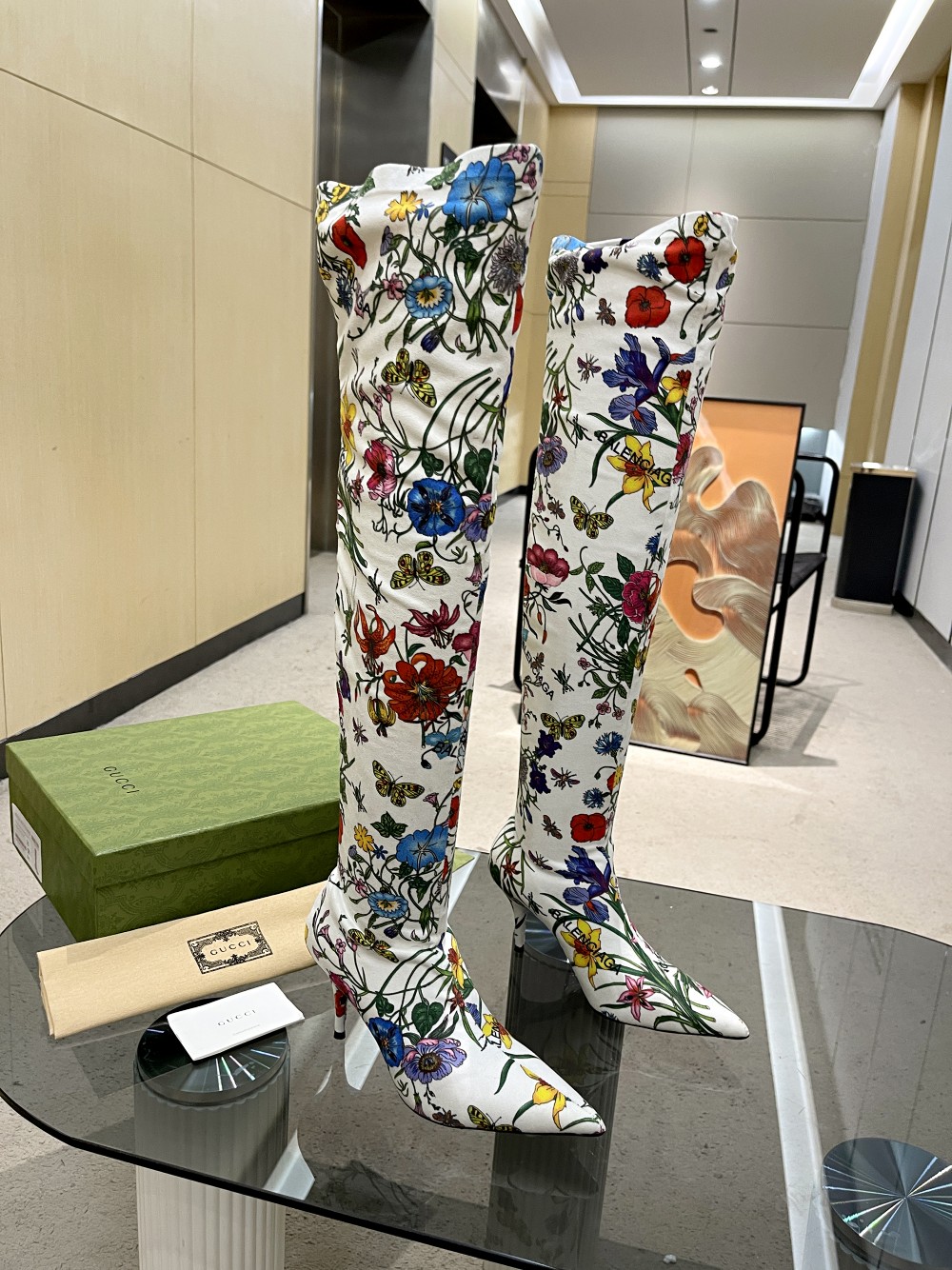 Cheap Gucci Boots For Women in 217845, $135 USD- [IB217845] - Replica Gucci Boots For Women