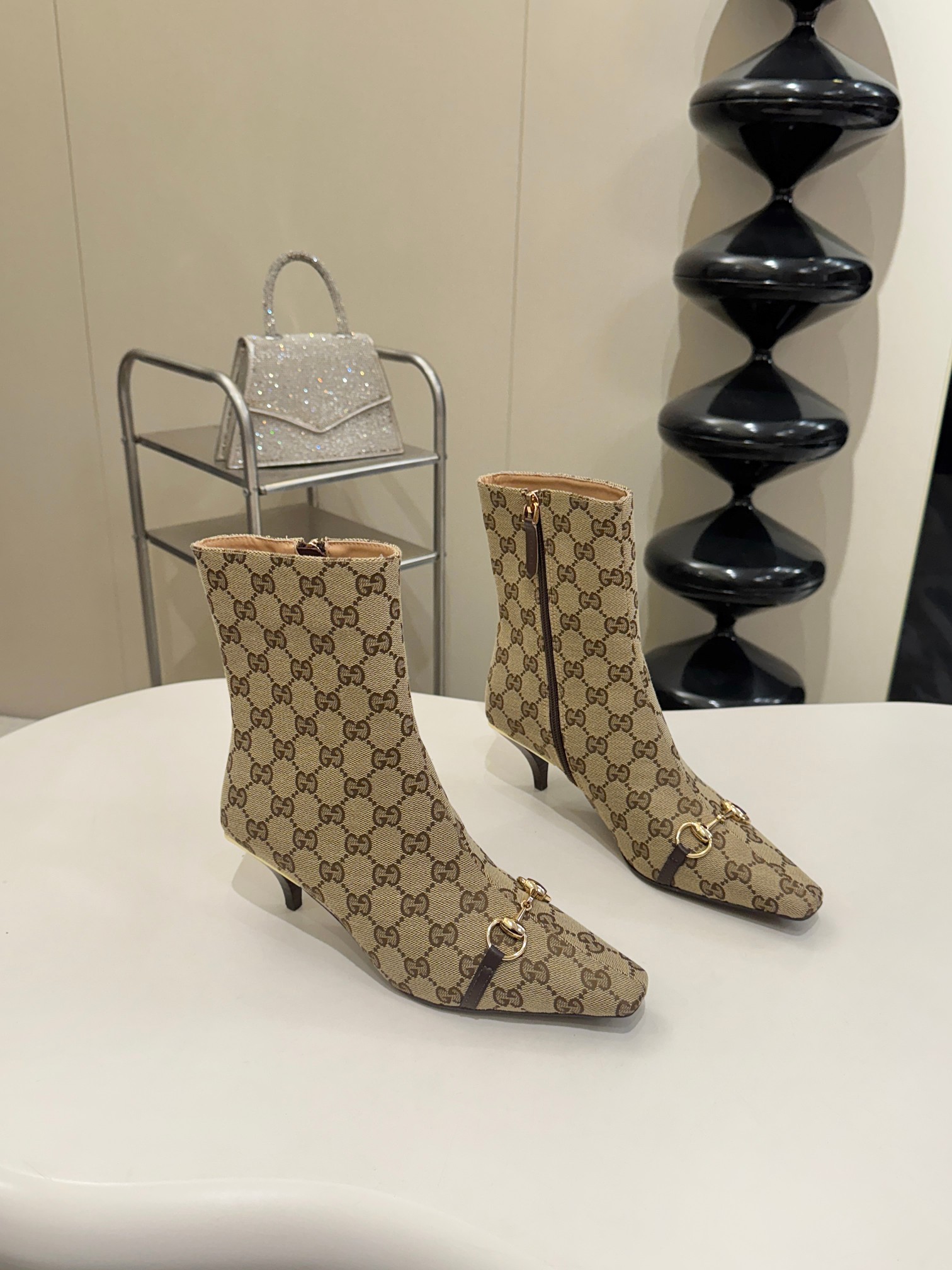 Cheap Gucci Boots For Women in 217848, $120 USD- [IB217848] - Replica Gucci Boots For Women