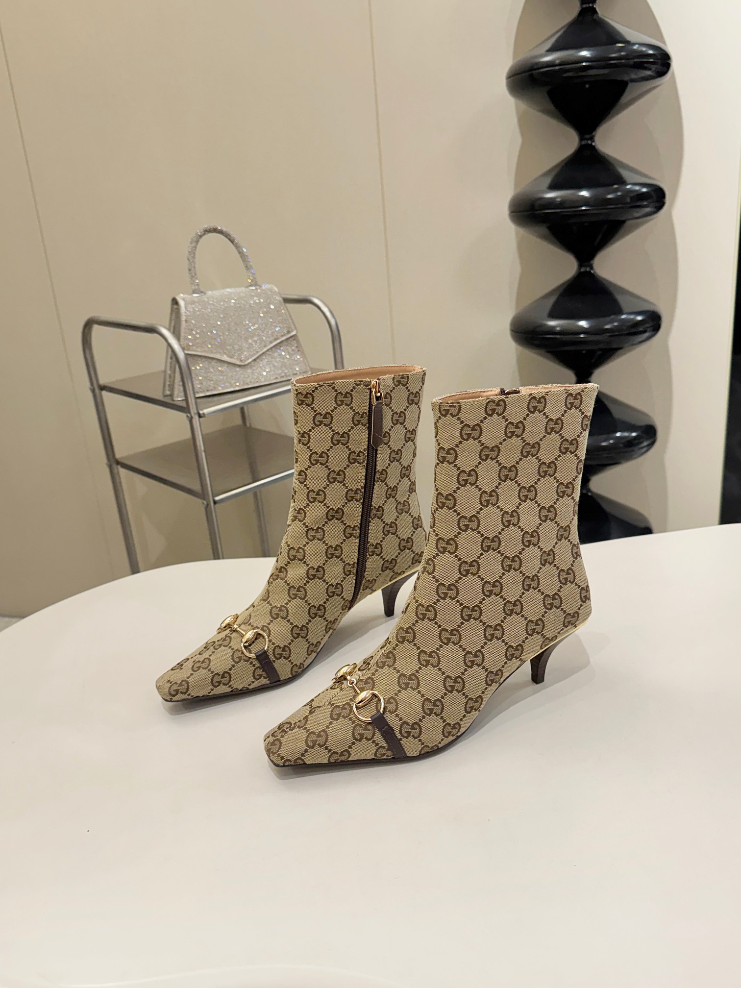 Cheap Gucci Boots For Women in 217848, $120 USD- [IB217848] - Replica Gucci Boots For Women