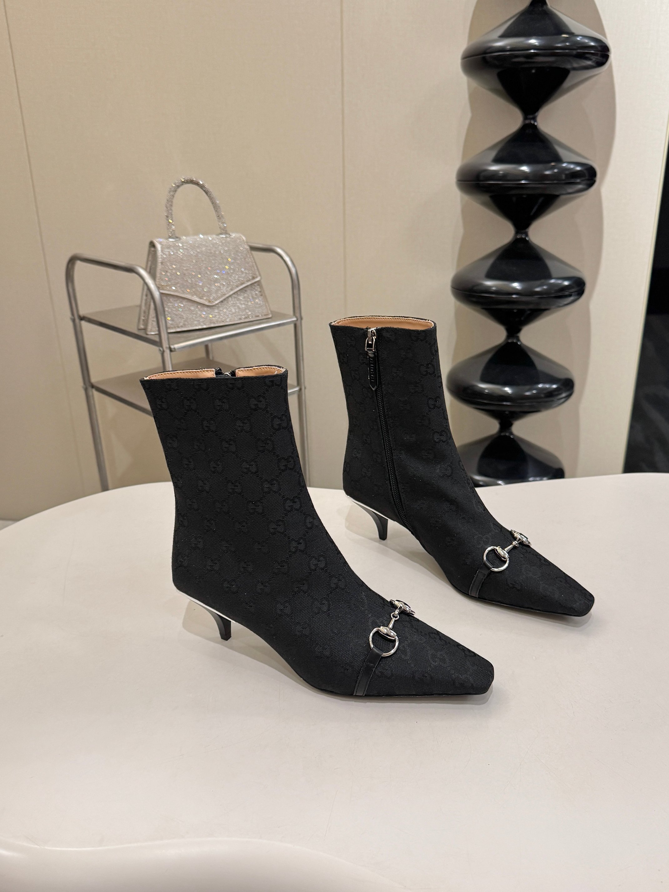 Cheap Gucci Boots For Women in 217849, $120 USD- [IB217849] - Replica Gucci Boots For Women