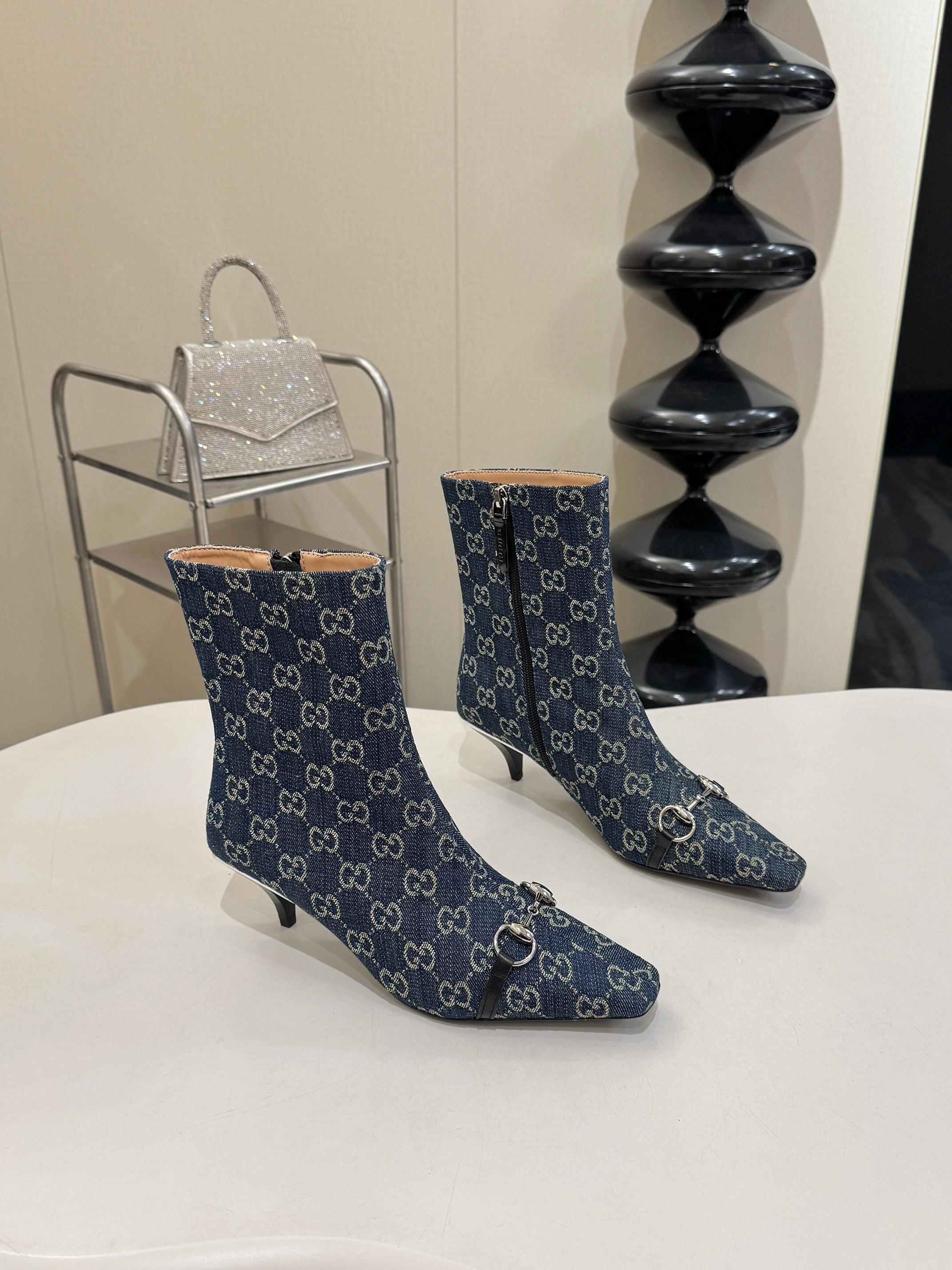 Cheap Gucci Boots For Women in 217850, $120 USD- [IB217850] - Replica Gucci Boots For Women