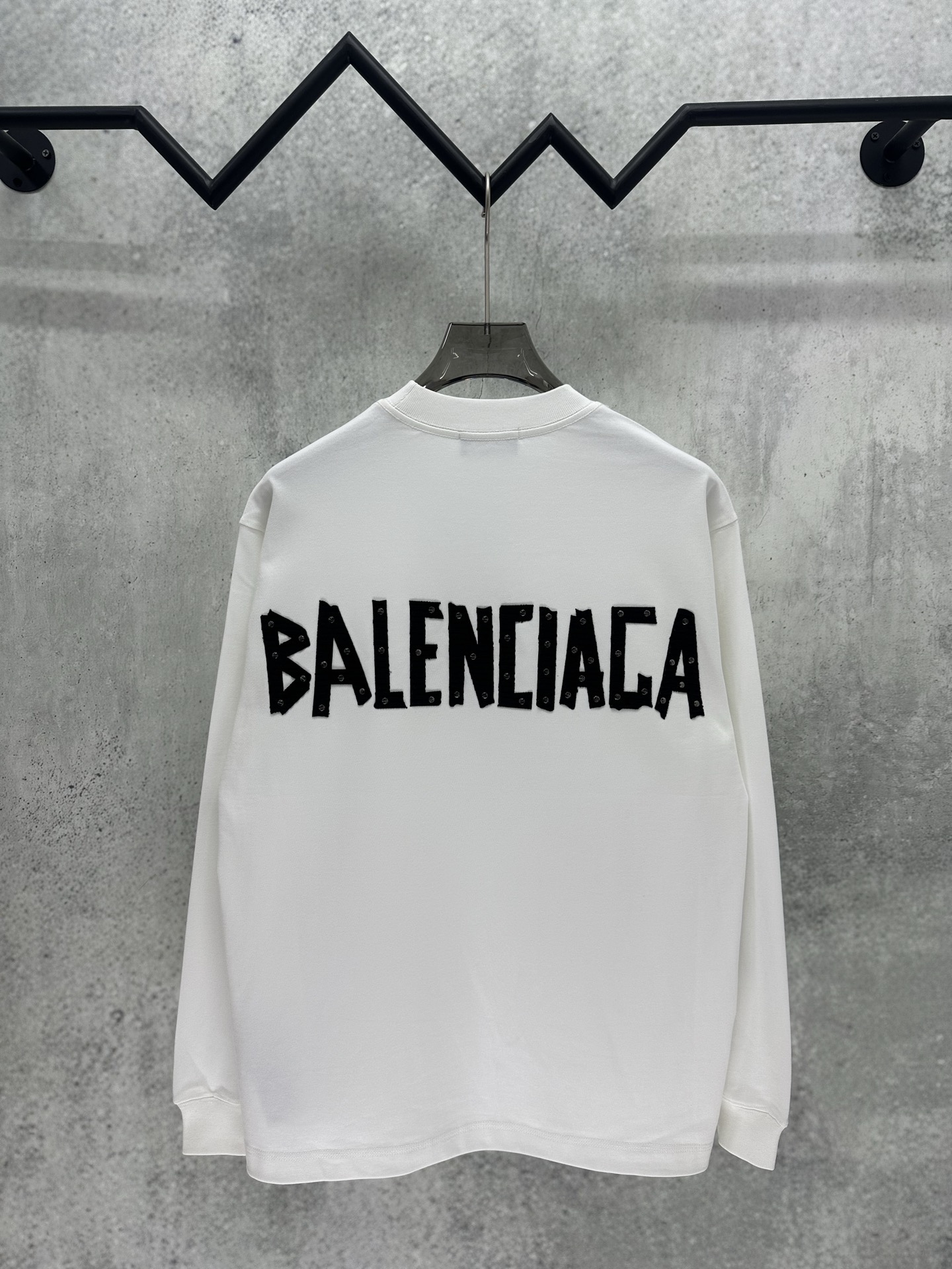 Cheap Balenciaga Long Sleeve T-Shirts in 217857, $40 USD- [IB217857] - Replica Balenciaga Long Sleeve T-Shirts