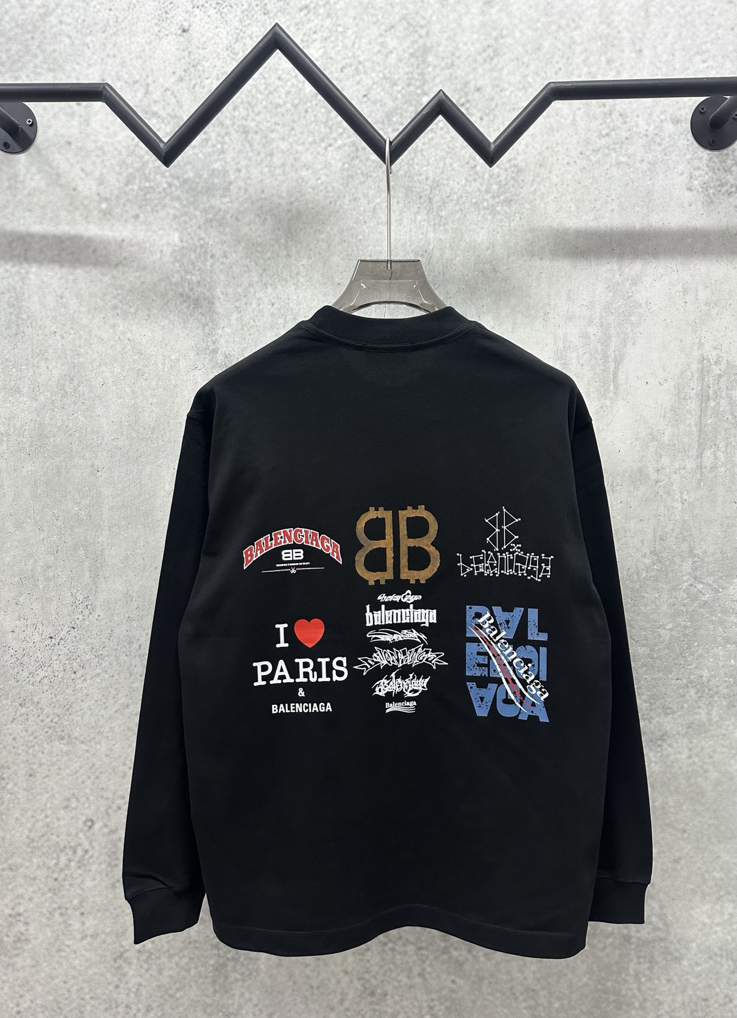 Cheap Balenciaga Long Sleeve T-Shirts in 217864, $30 USD- [IB217864] - Replica Balenciaga Long Sleeve T-Shirts